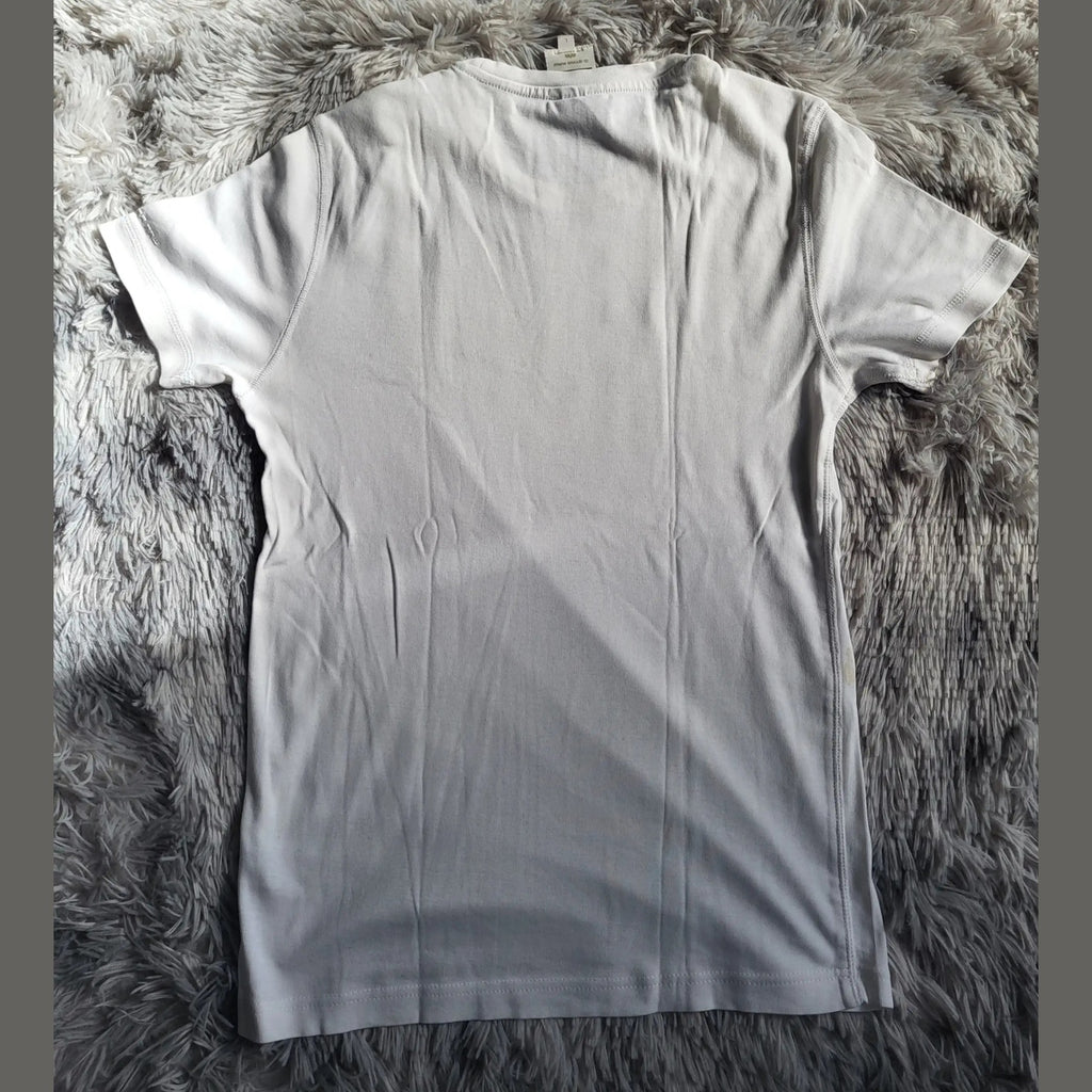 T-shirt G-Star RAW GS3301 Graphic – Blanc – Slim Fit – Taille L