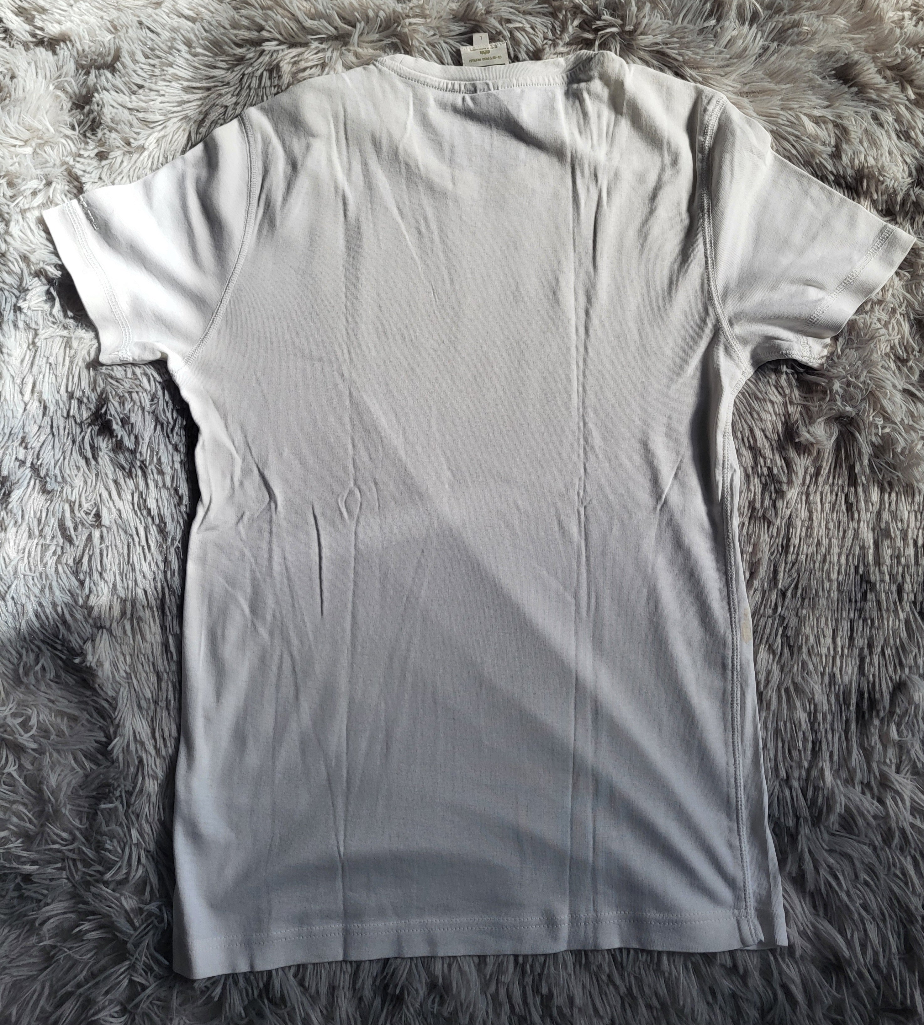 T-shirt G-Star RAW GS3301 Graphic – Blanc – Slim Fit – Taille L