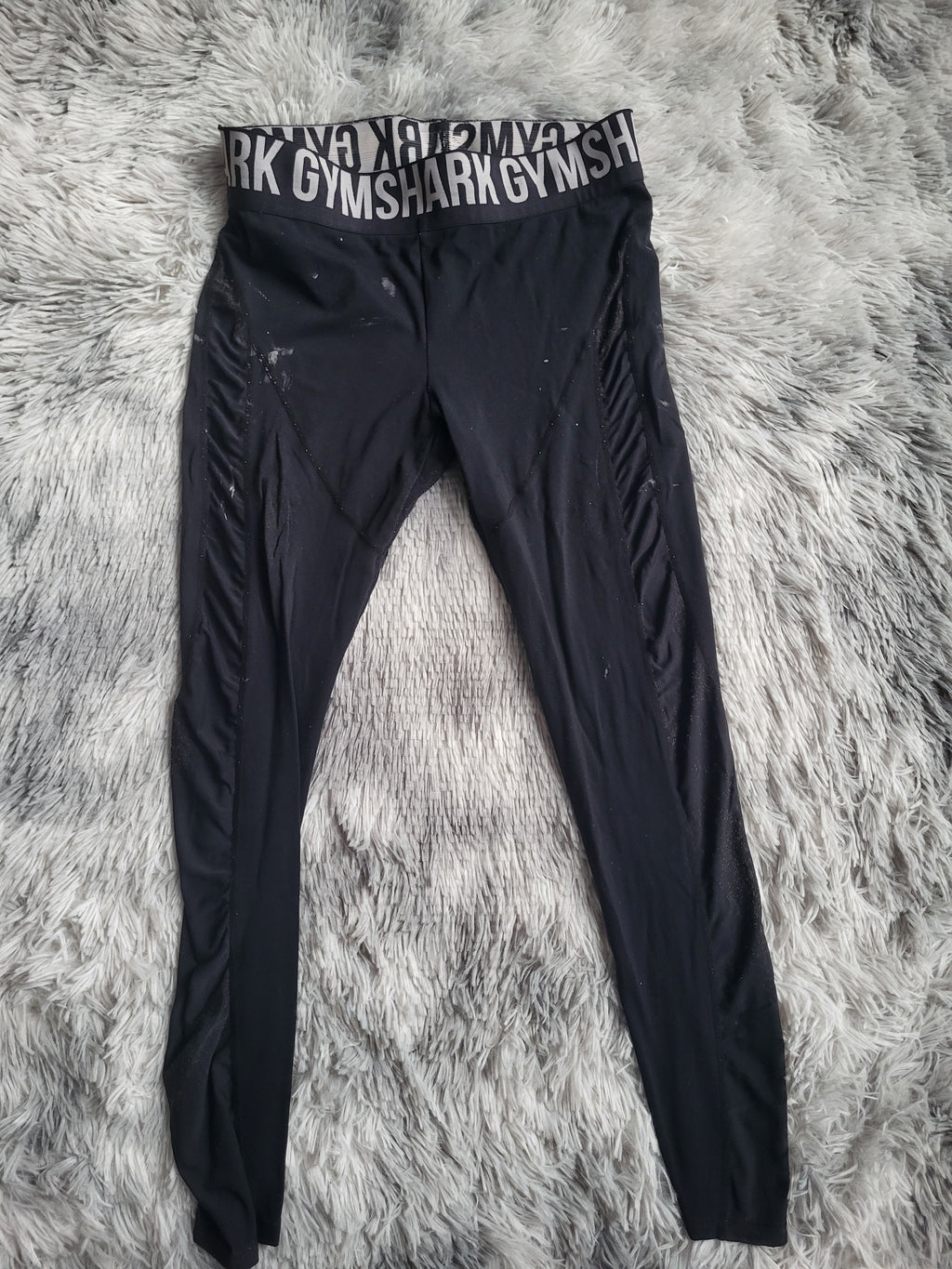 Legging de Sport Gymshark – Logo Waistband – Noir – Taille XL – Fitness & Training