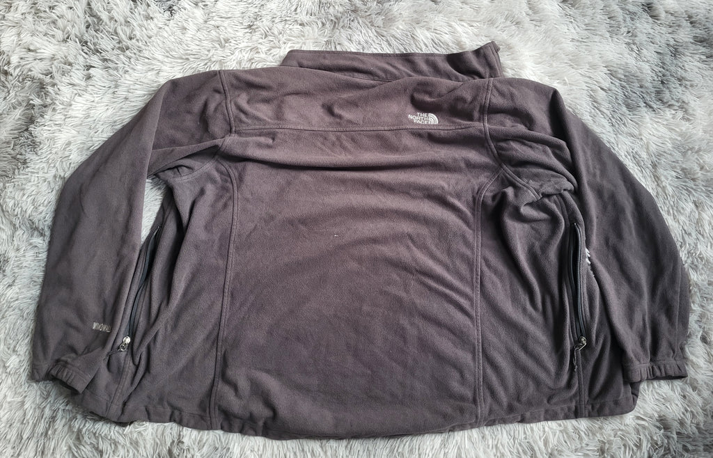 Veste Polaire The North Face WindWall – Projet Réparation / Upcycling – Taille L (Estimée)
