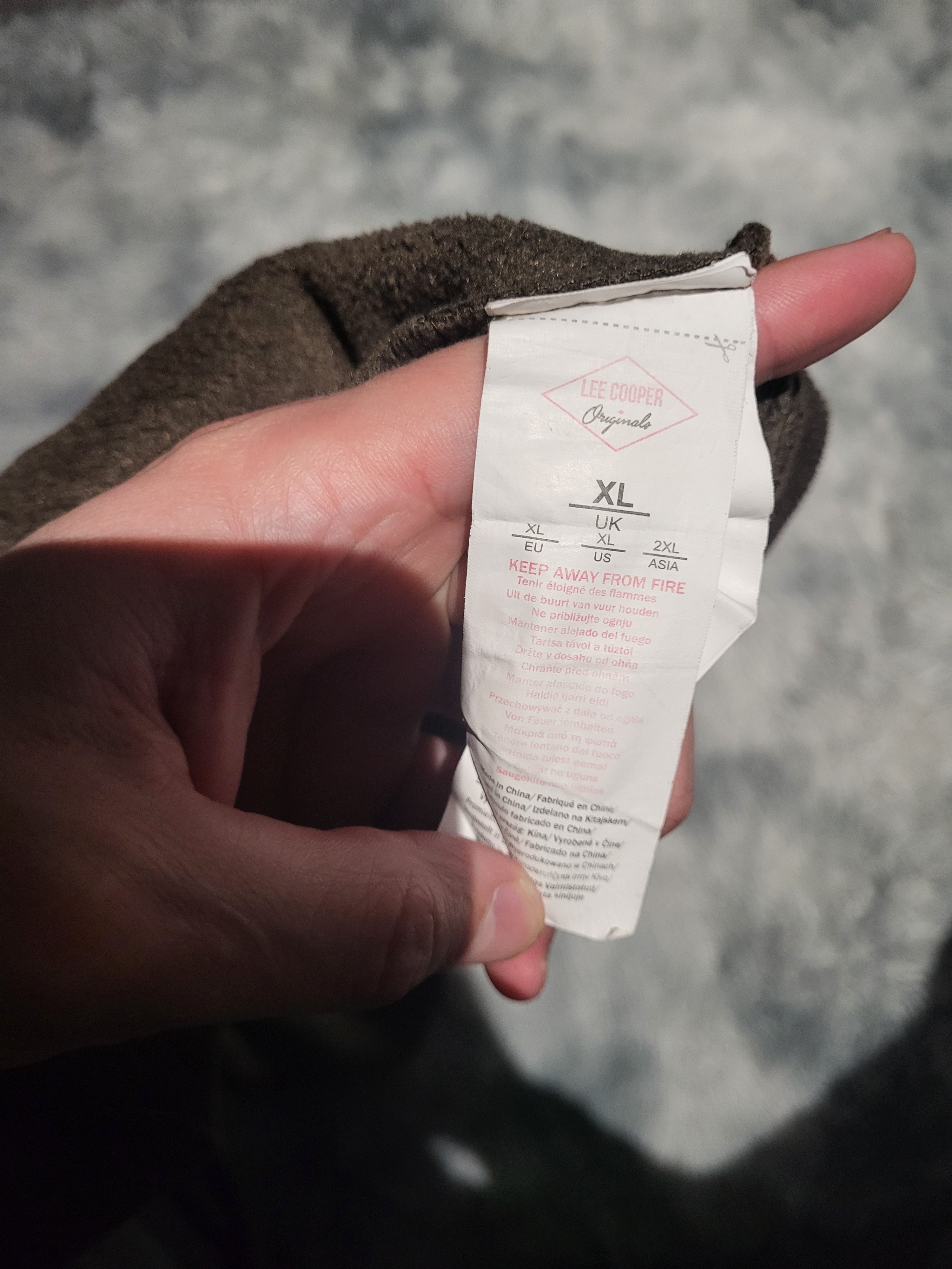 Hoodie Lee Cooper Originals - Style Unique Zip Latéral - XL