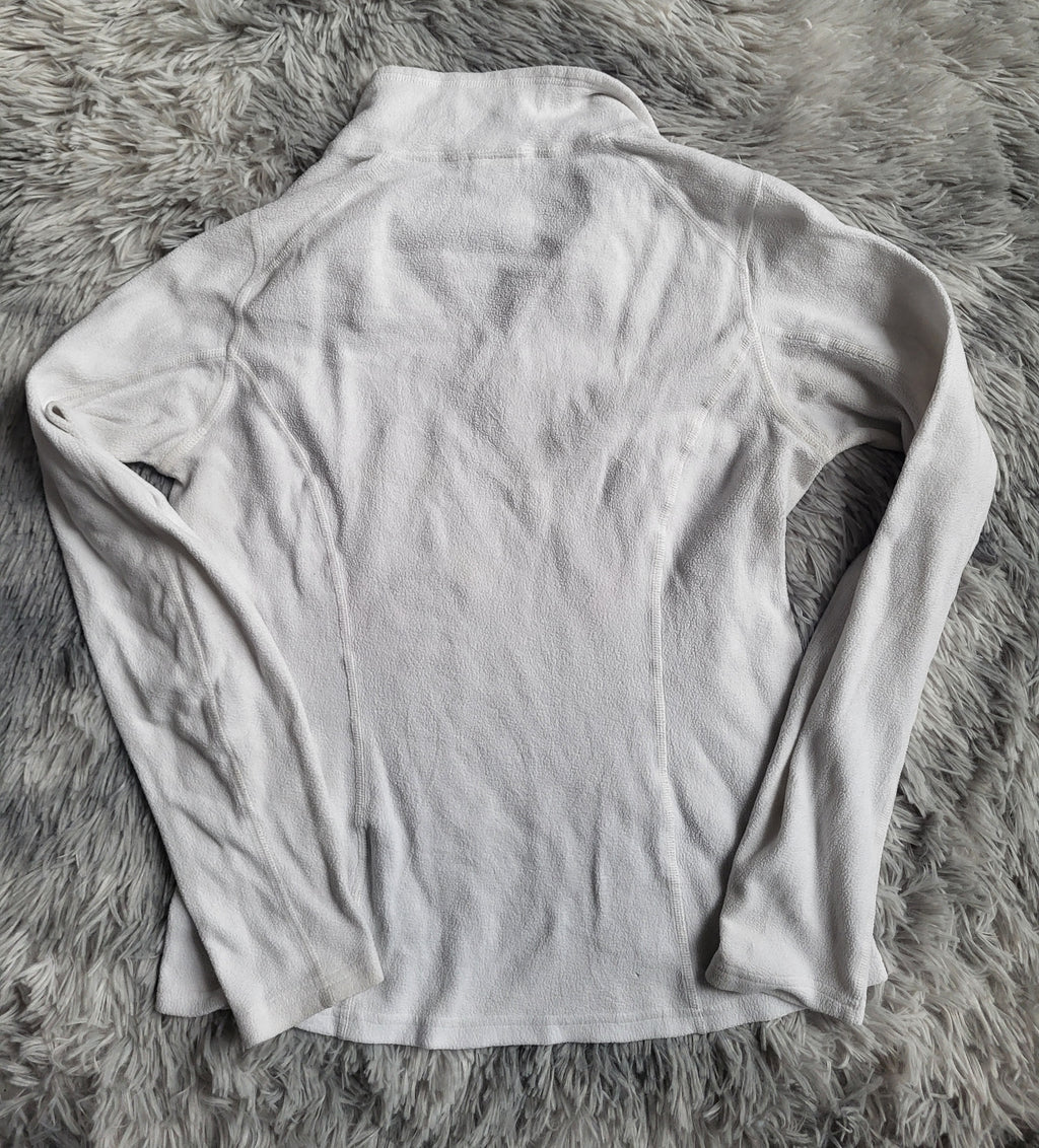 Polaire femme The North Face Glacier 1/4 Zip – Écru / Gardenia White – Taille XS