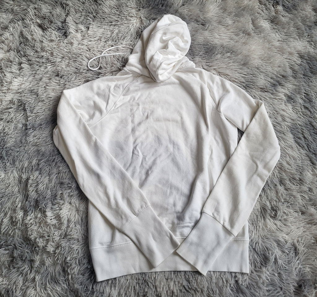 NIKE SPORTSWEAR RALLY - Col Funnel - Blanc Crème - Logo Velours Relief - Taille L