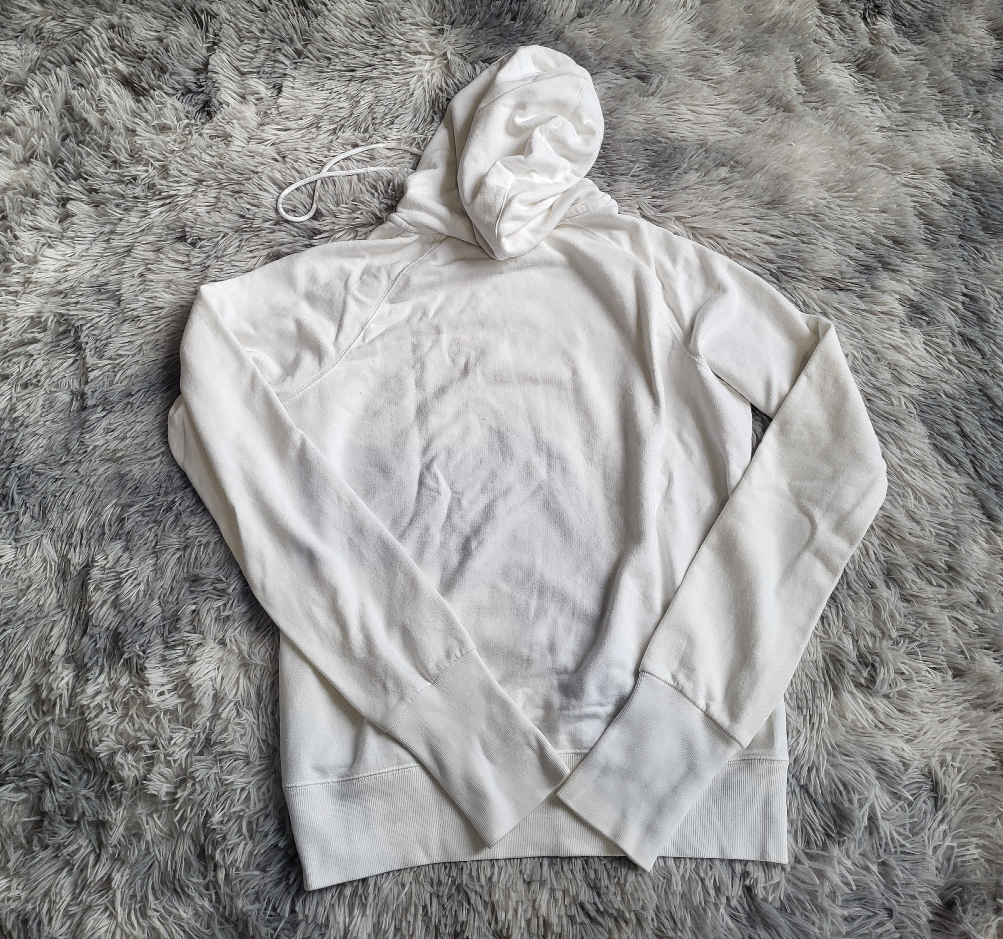 NIKE SPORTSWEAR RALLY - Col Funnel - Blanc Crème - Logo Velours Relief - Taille L