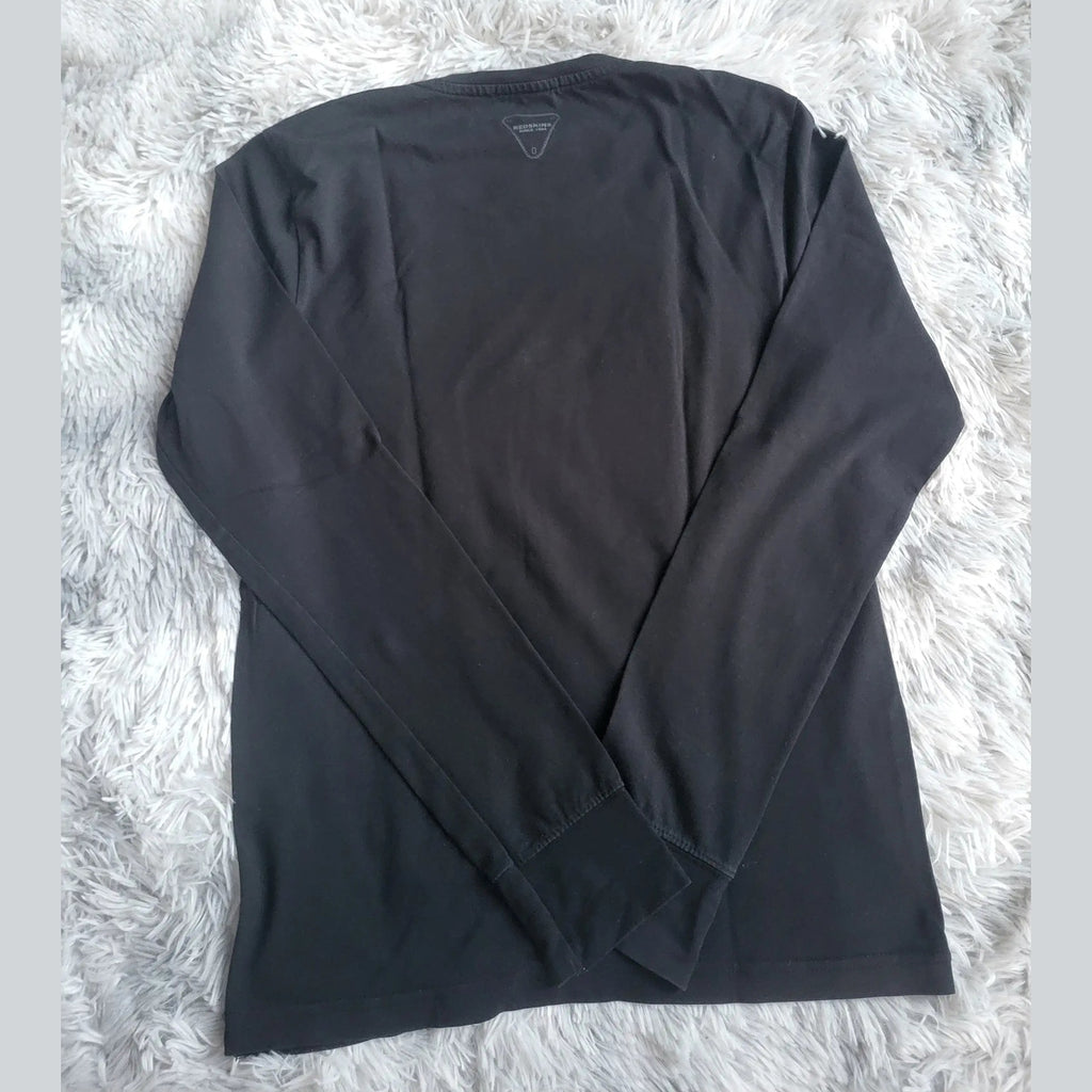 T-shirt Manches Longues – Modèle Wes Cal-West – Noir Stretch – Taille M