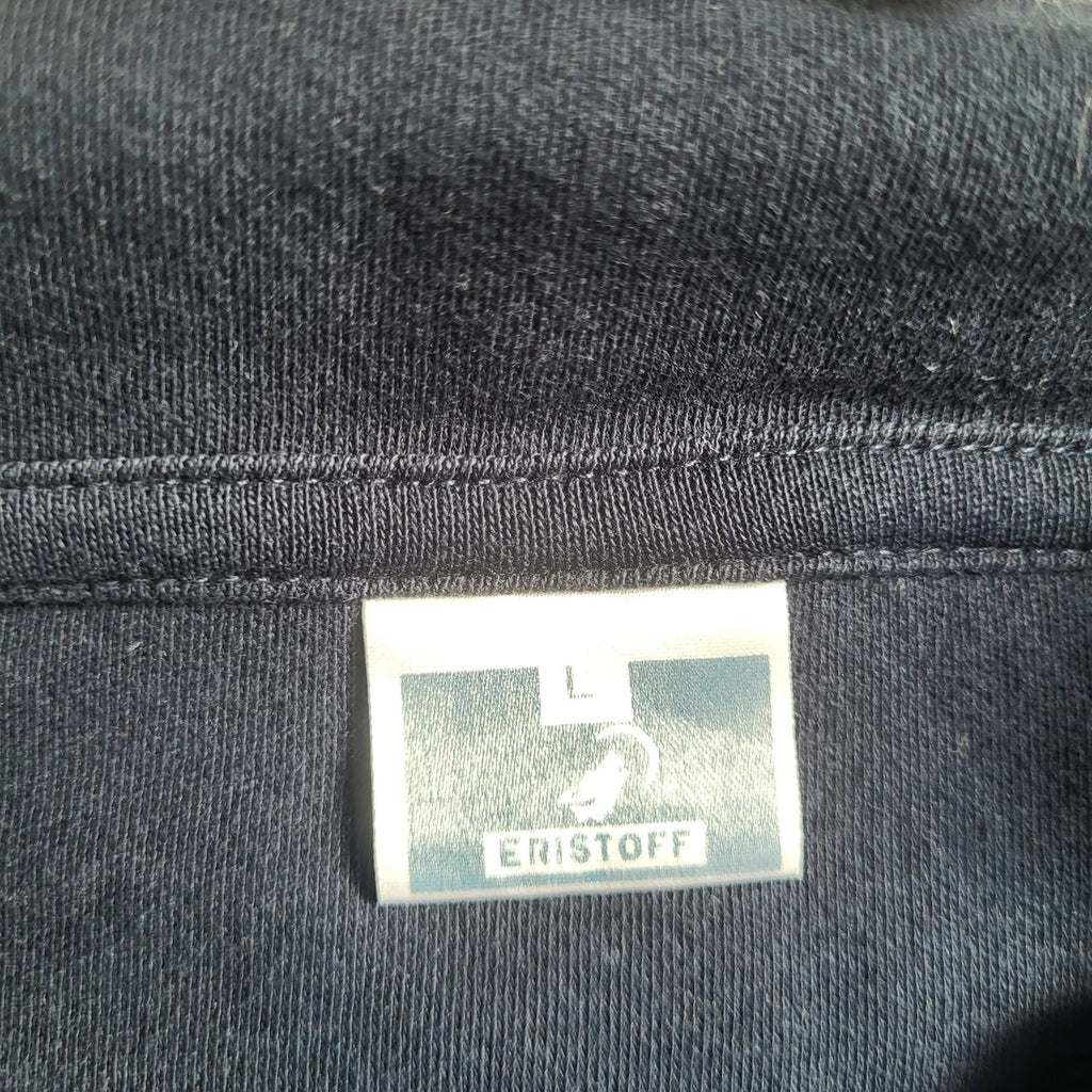 Pull noir Eristoff taille L, étiquette visible, Fripes Sélect