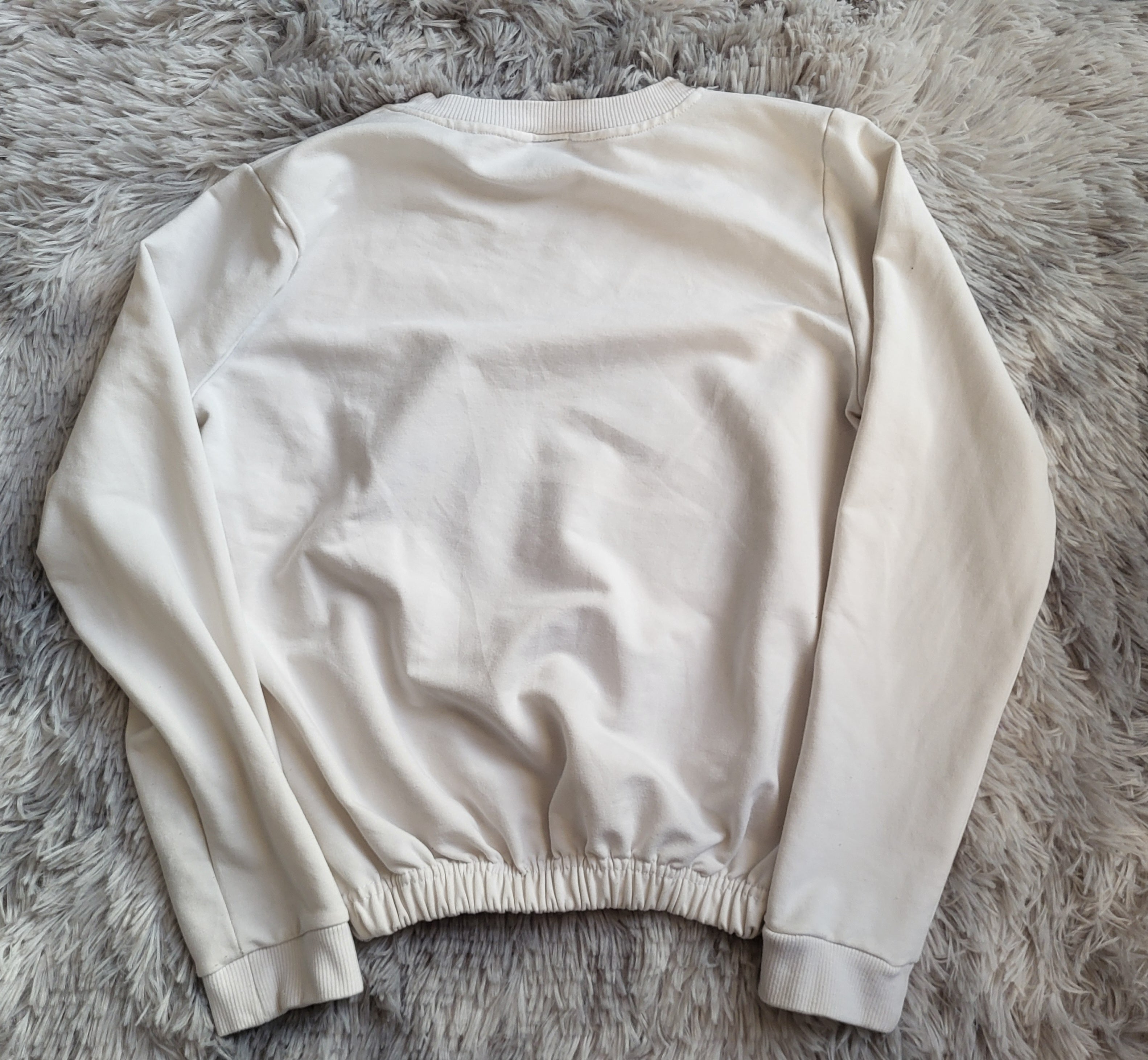 Sweat Nike Sportswear Essential Cropped - Blanc - Taille S