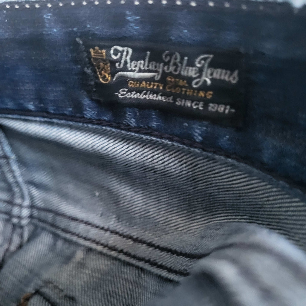 Jean Replay Blue Jeans bleu clair, taille non visible, Fripes Sélect