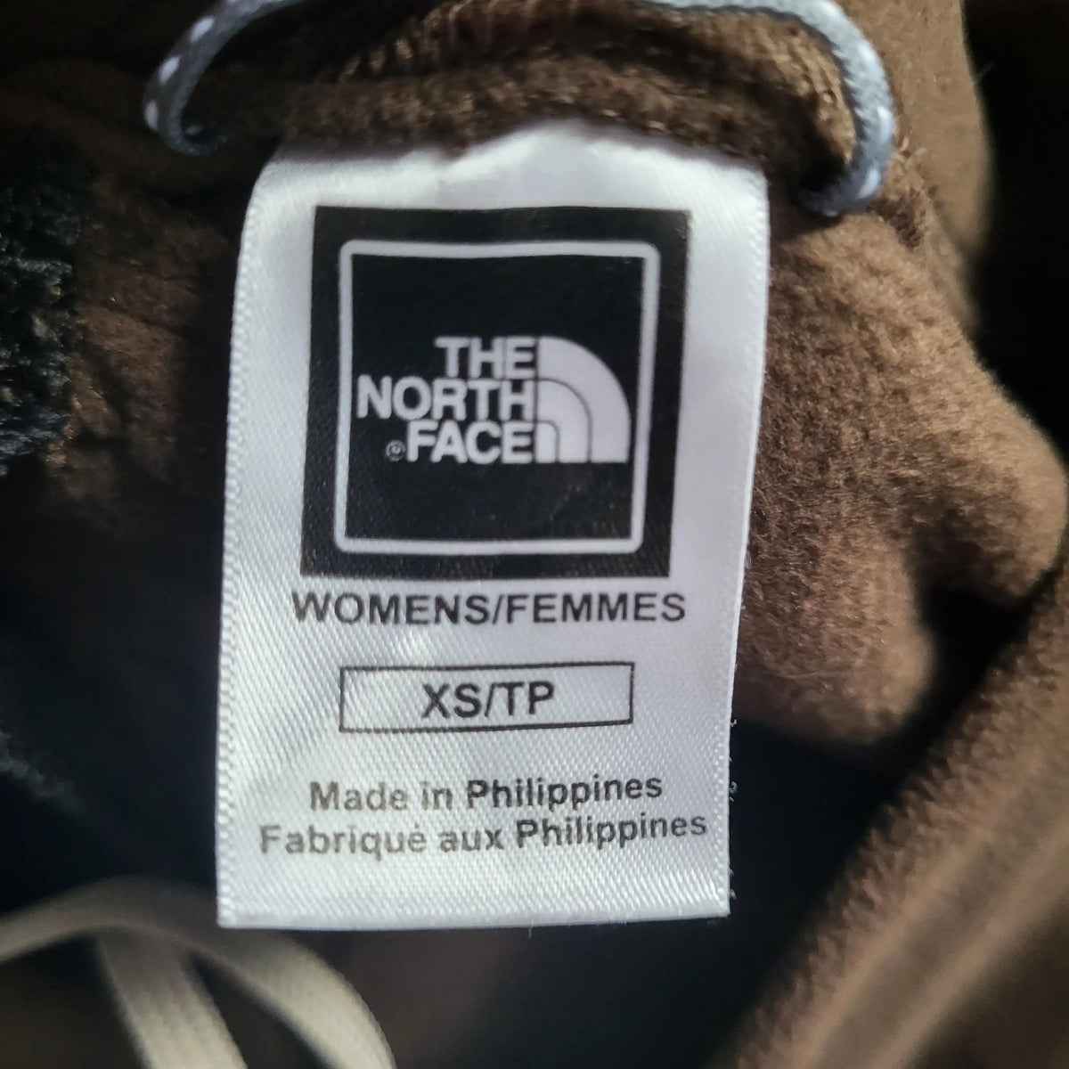 Veste femme The North Face marron taille XS Fripes Sélect