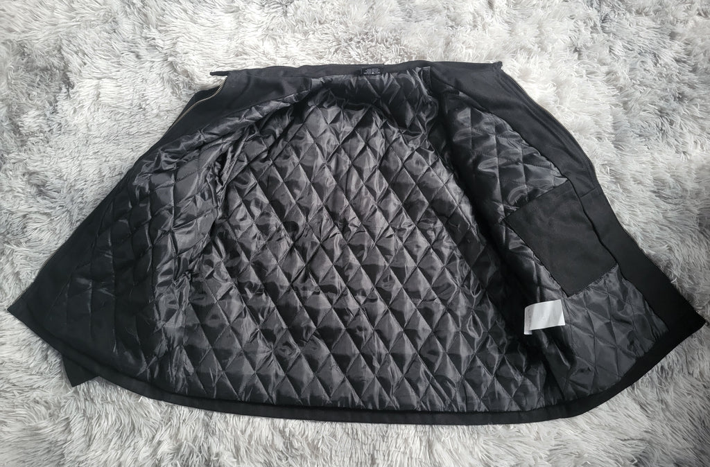 Veste Stüssy Canvas Noire - Double Logo Brodé - Taille M - Neuf