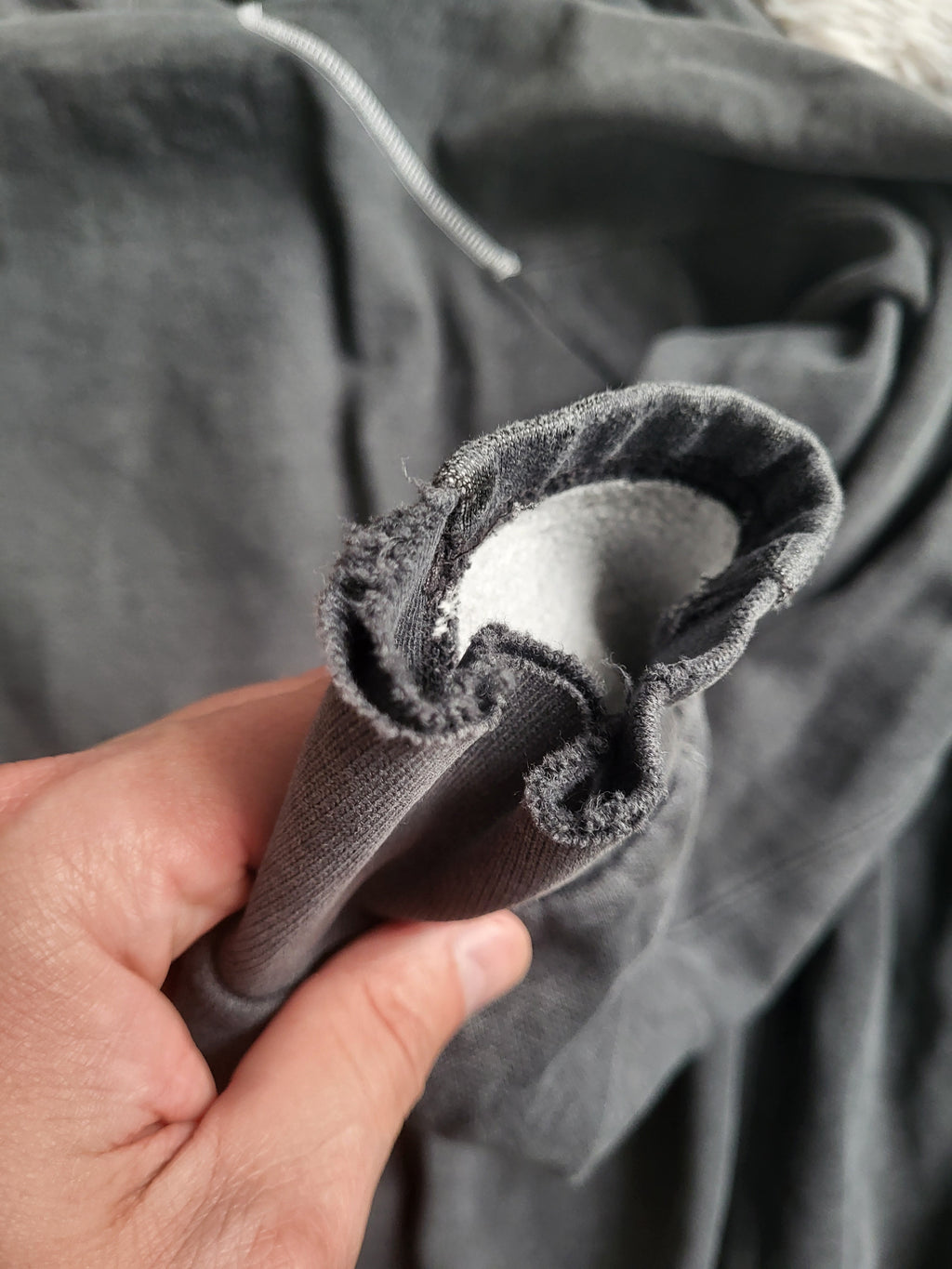 Sweat à capuche zippé Puma – Gris Anthracite – Taille XL