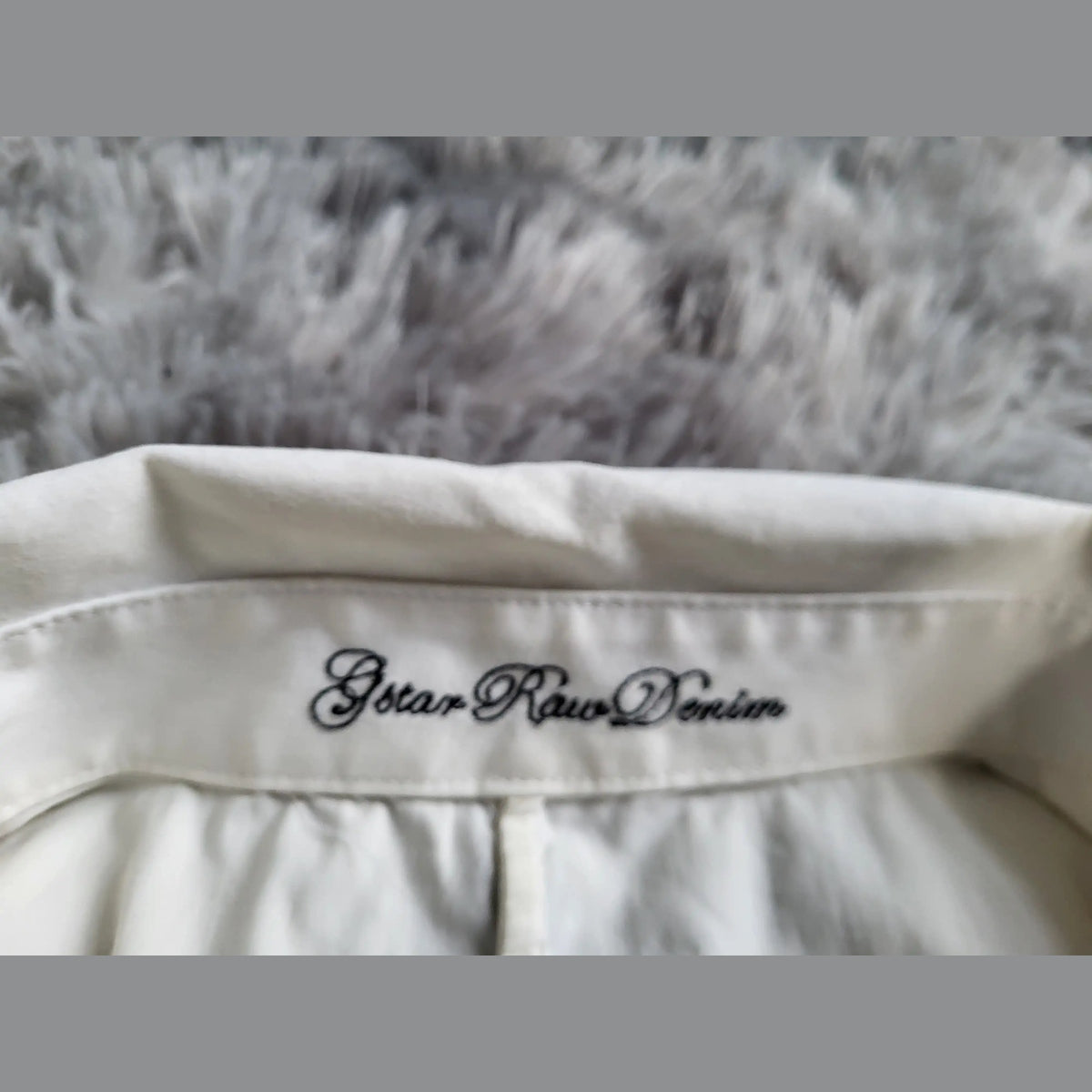 Chemise blanche G-Star Raw Denim, taille non indiquée, Fripes Sélect