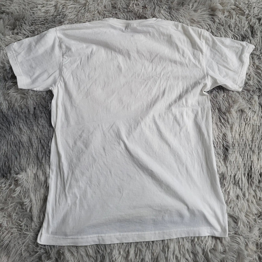 T-shirt blanc coton Zeeman Taille M - Petit prix / Idéal Complément de Lot !