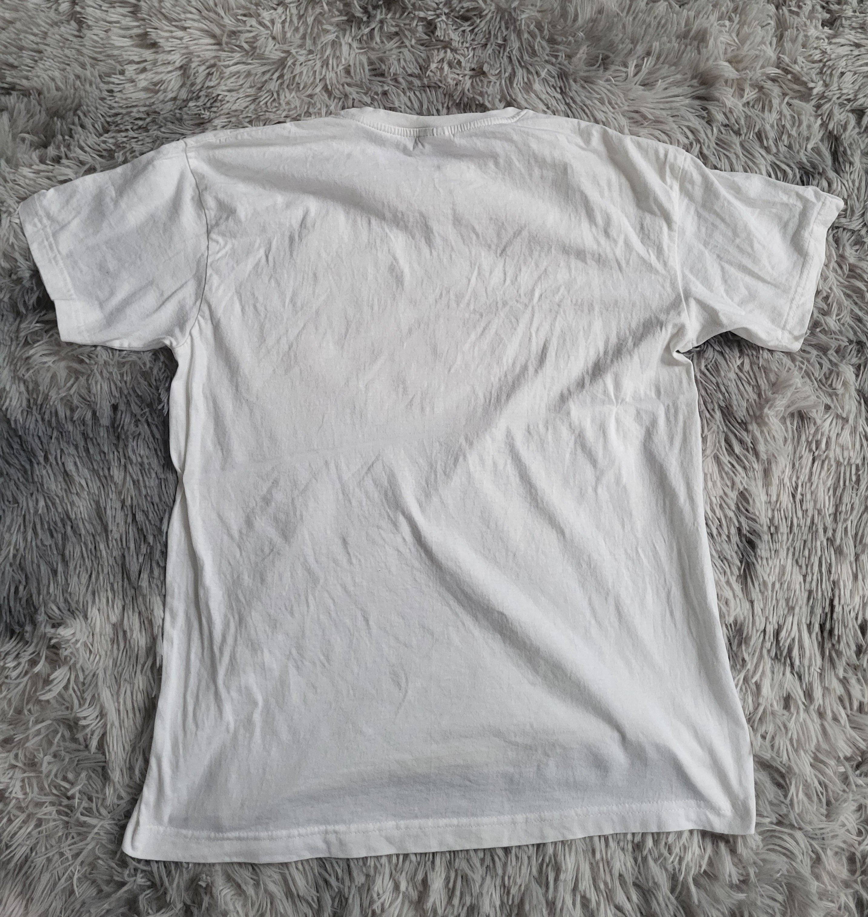 T-shirt blanc coton Zeeman Taille M - Petit prix / Idéal Complément de Lot !