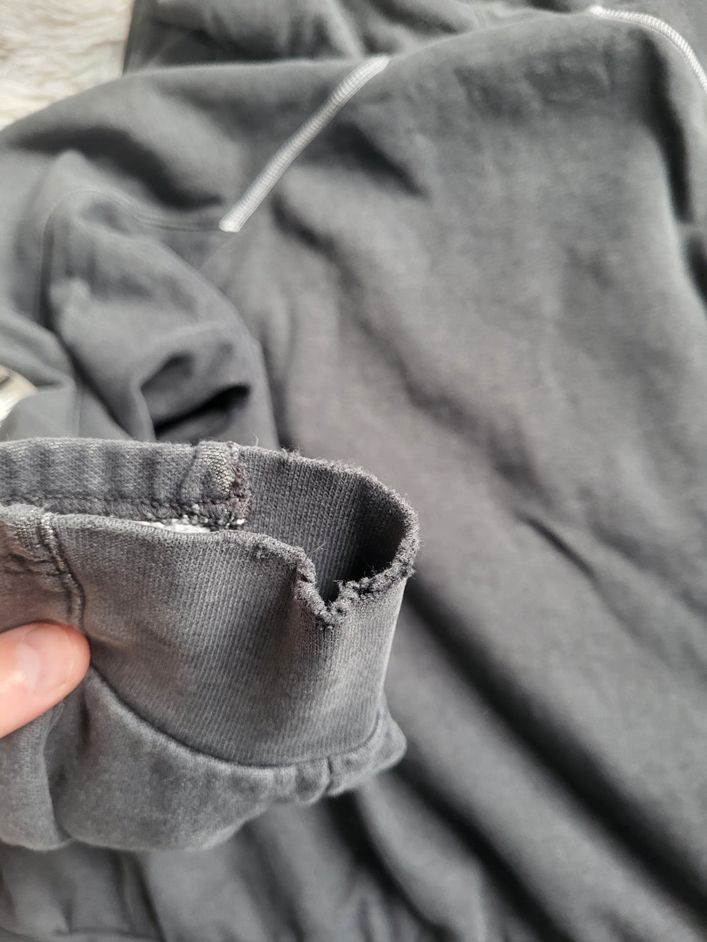 Sweat à capuche zippé Puma – Gris Anthracite – Taille XL