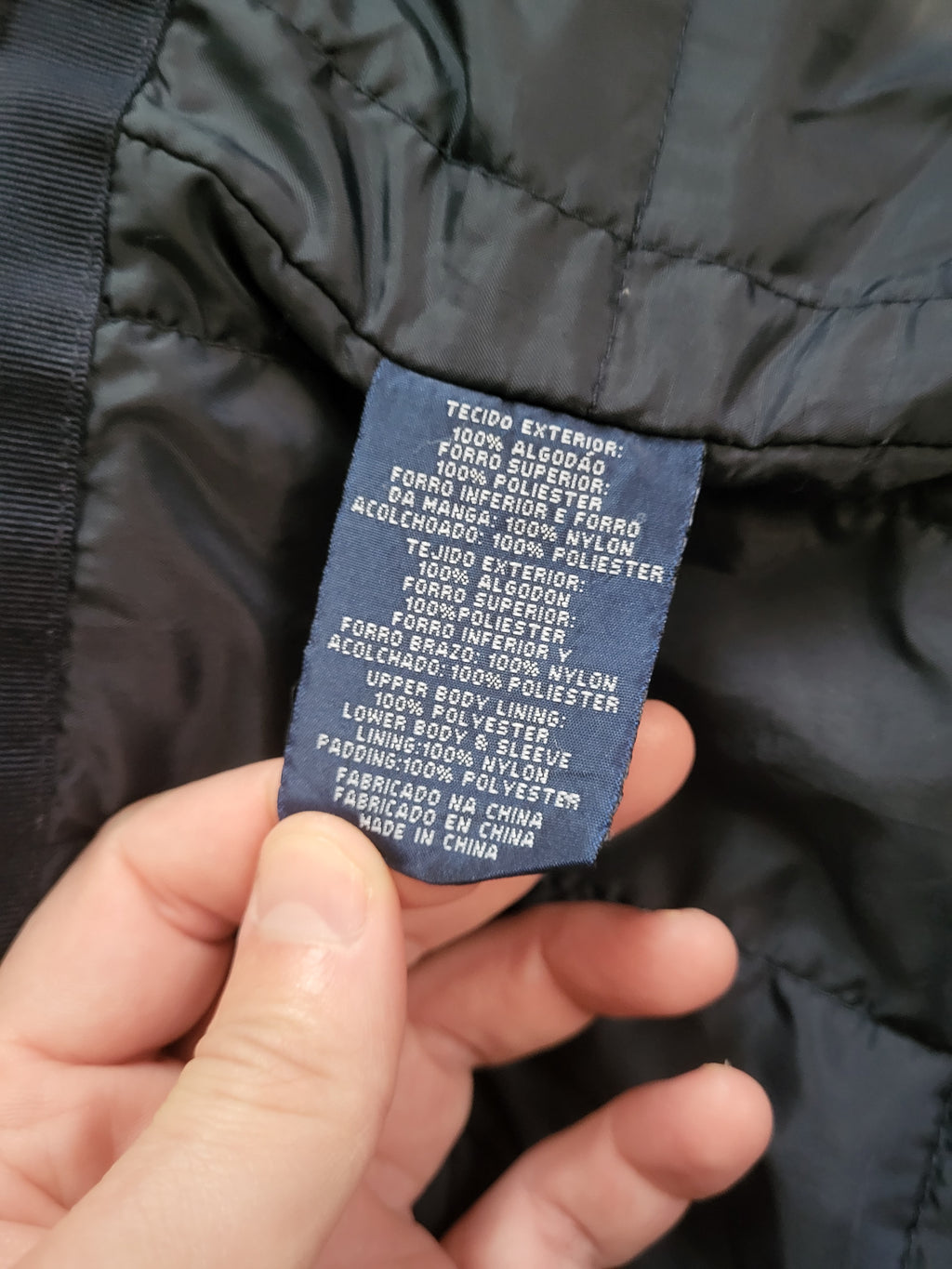Blouson Nautique Quebramar Matelassé - Bleu Marine - Taille L