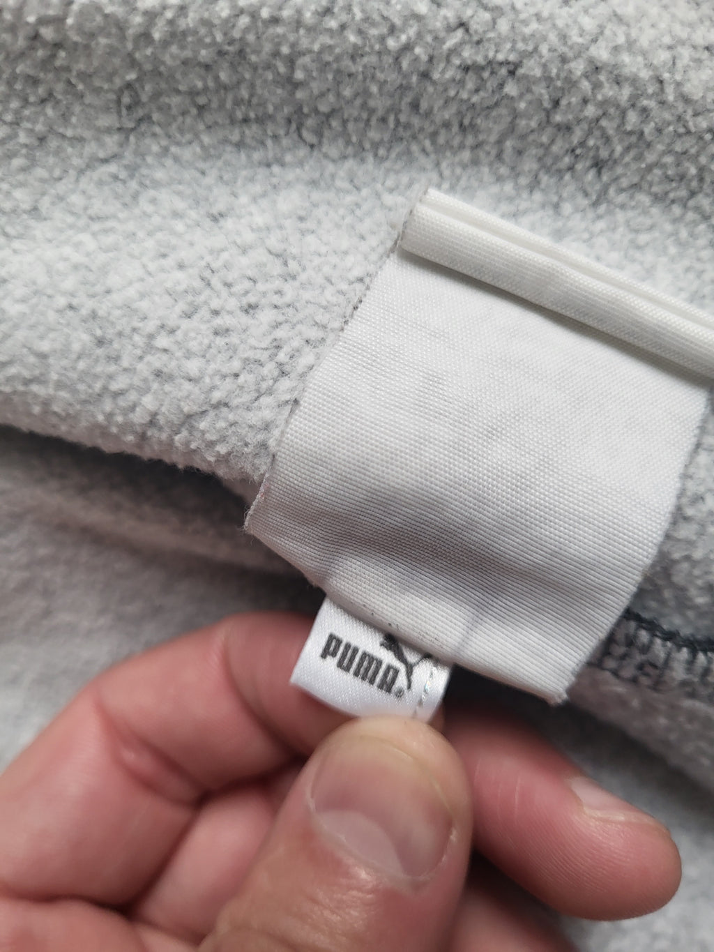 Sweat à capuche zippé Puma – Gris Anthracite – Taille XL