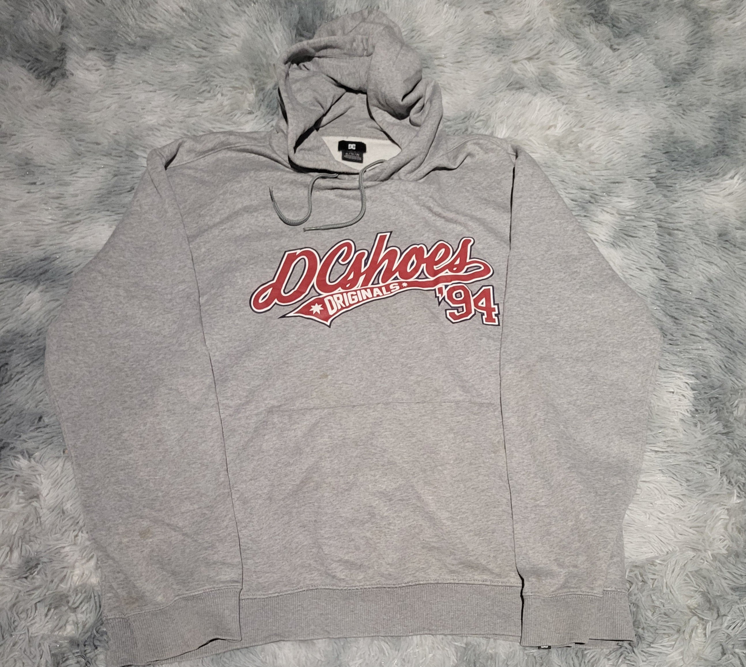 Sweat à capuche DC Shoes Originals Gris - Taille XL