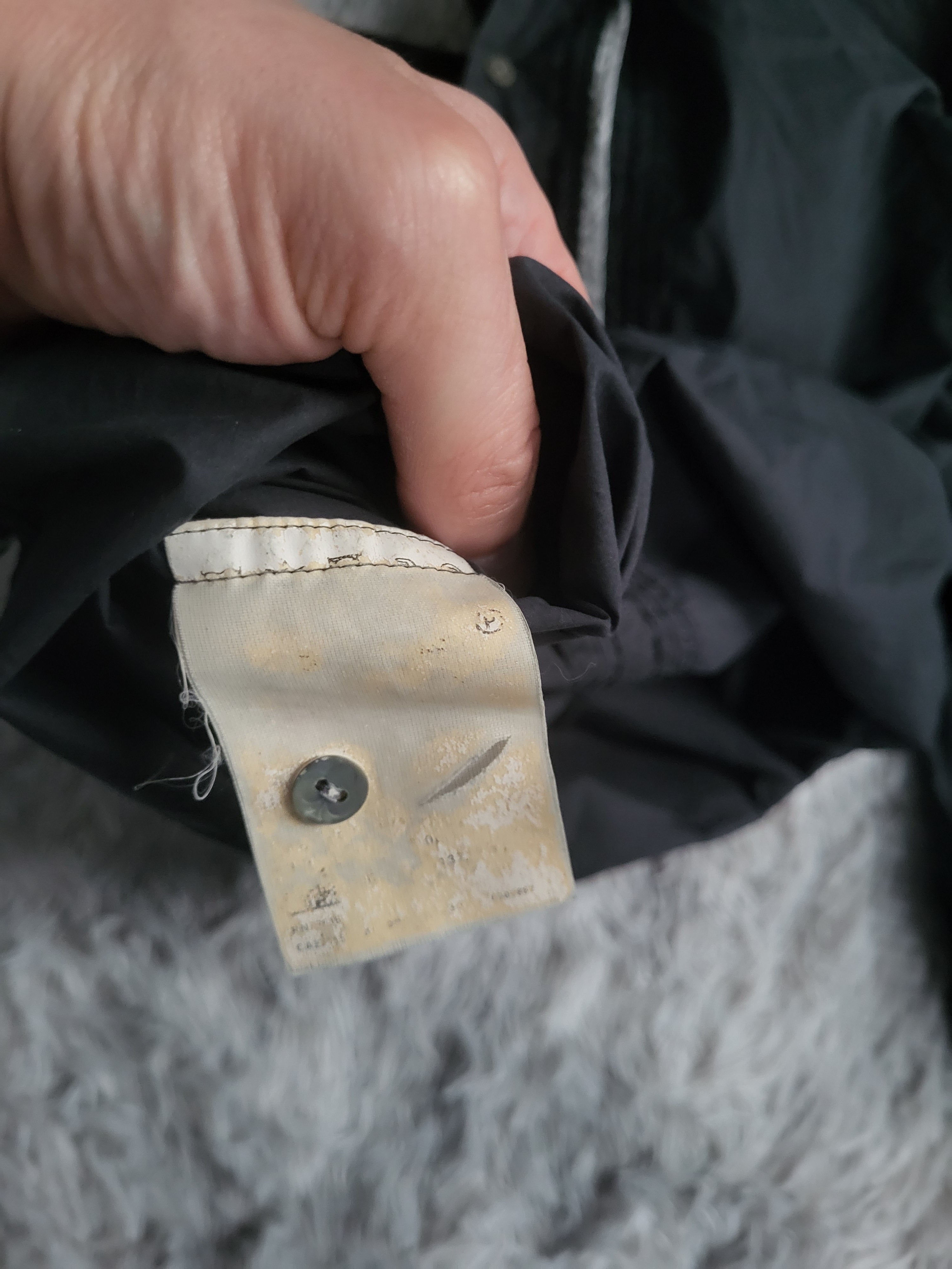 Chemise HUGO Hugo Boss Slim Fit Noire - Bande Contrastée - Taille XL - Archive Luxury