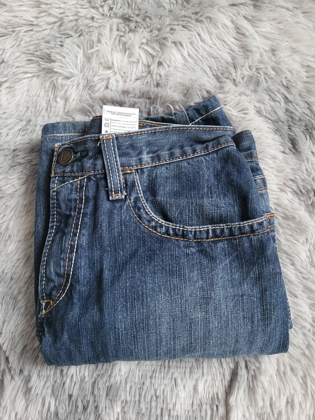 Short en jean Ariat Work FR M3 Loose – Résistant aux flammes – Taille 32 (M)