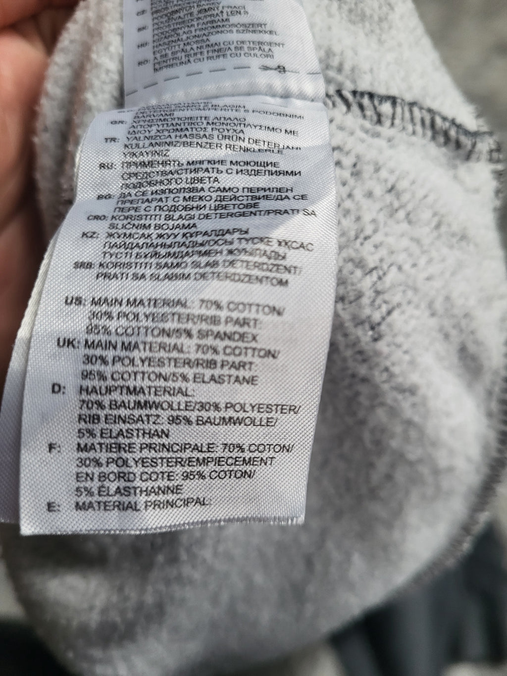 Sweat à capuche Adidas Core 18 – Gris Anthracite – Taille M