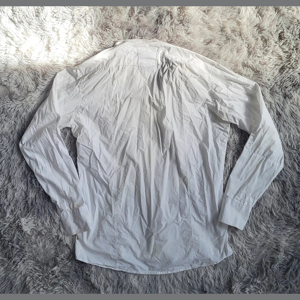 Chemise G-Star RAW GS 3301 Blanche - Taille XL - Style Workwear Workwear - À RÉPARER/CUSTOM