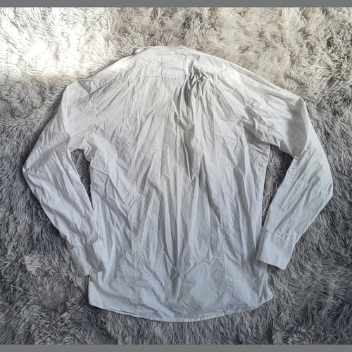 Chemise G-Star RAW GS 3301 Blanche - Taille XL - Style Workwear Workwear - À RÉPARER/CUSTOM