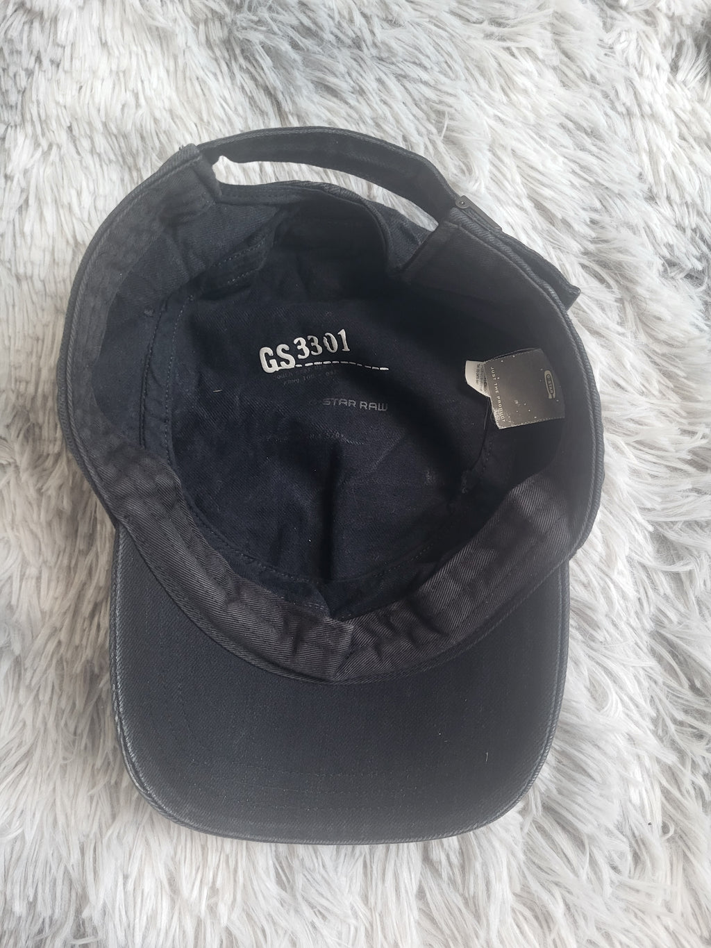 Casquette Militaire G-Star RAW GS 3301 Noir Army Cap Coton