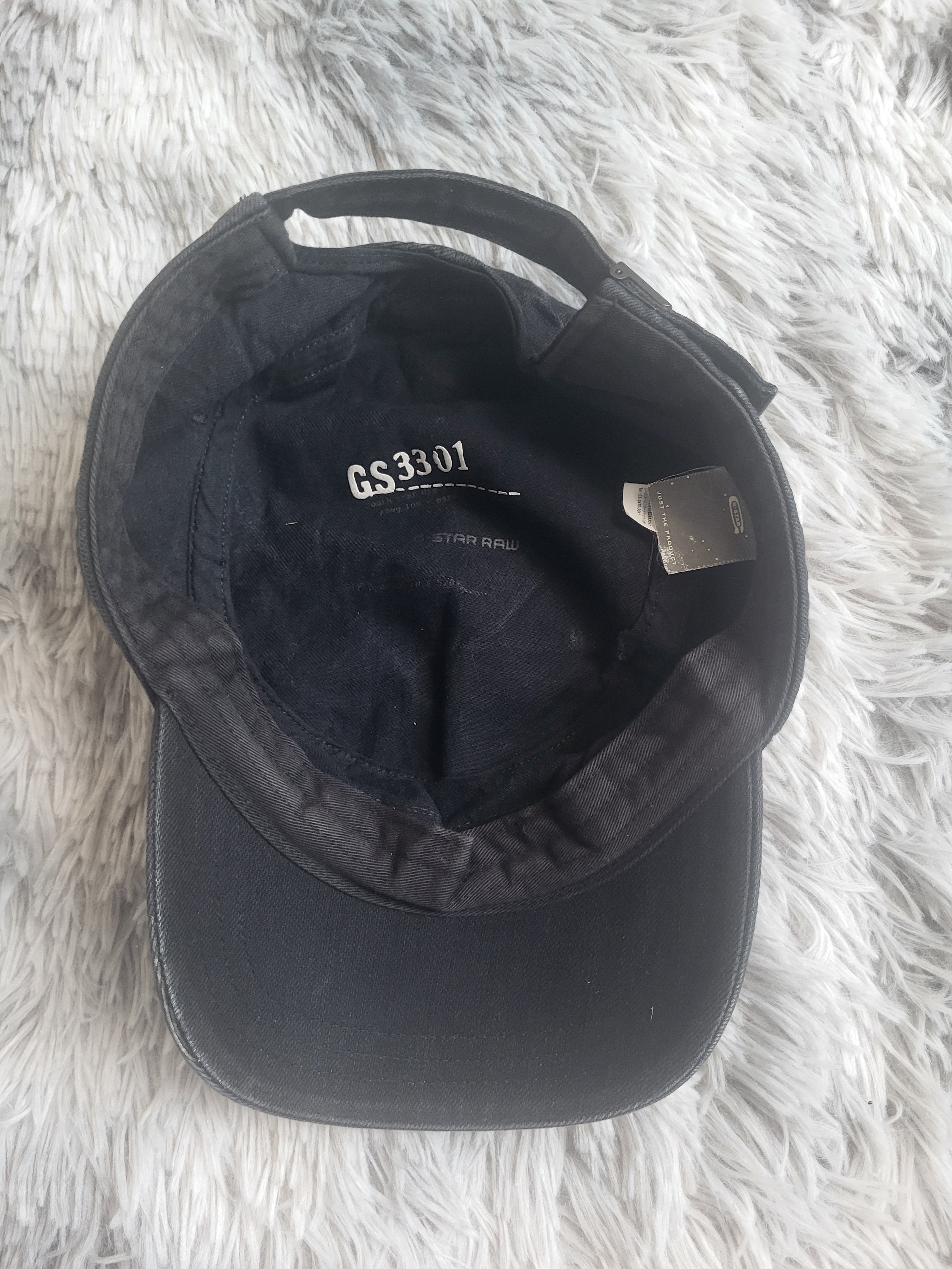 Casquette Militaire G-Star RAW GS 3301 Noir Army Cap Coton