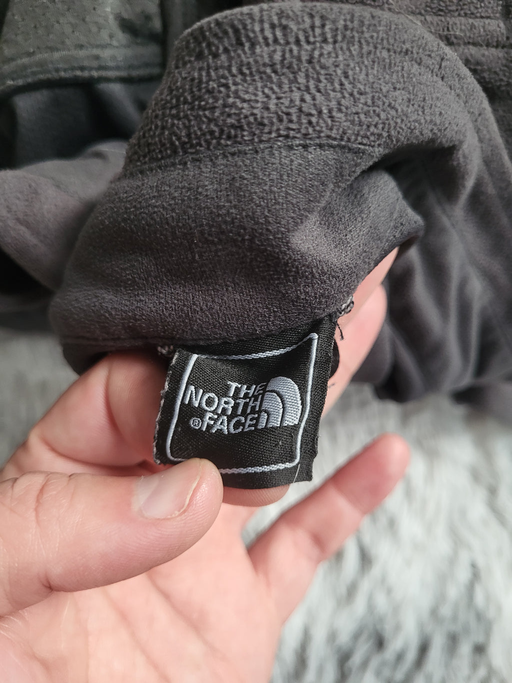 Veste Polaire The North Face WindWall – Projet Réparation / Upcycling – Taille L (Estimée)