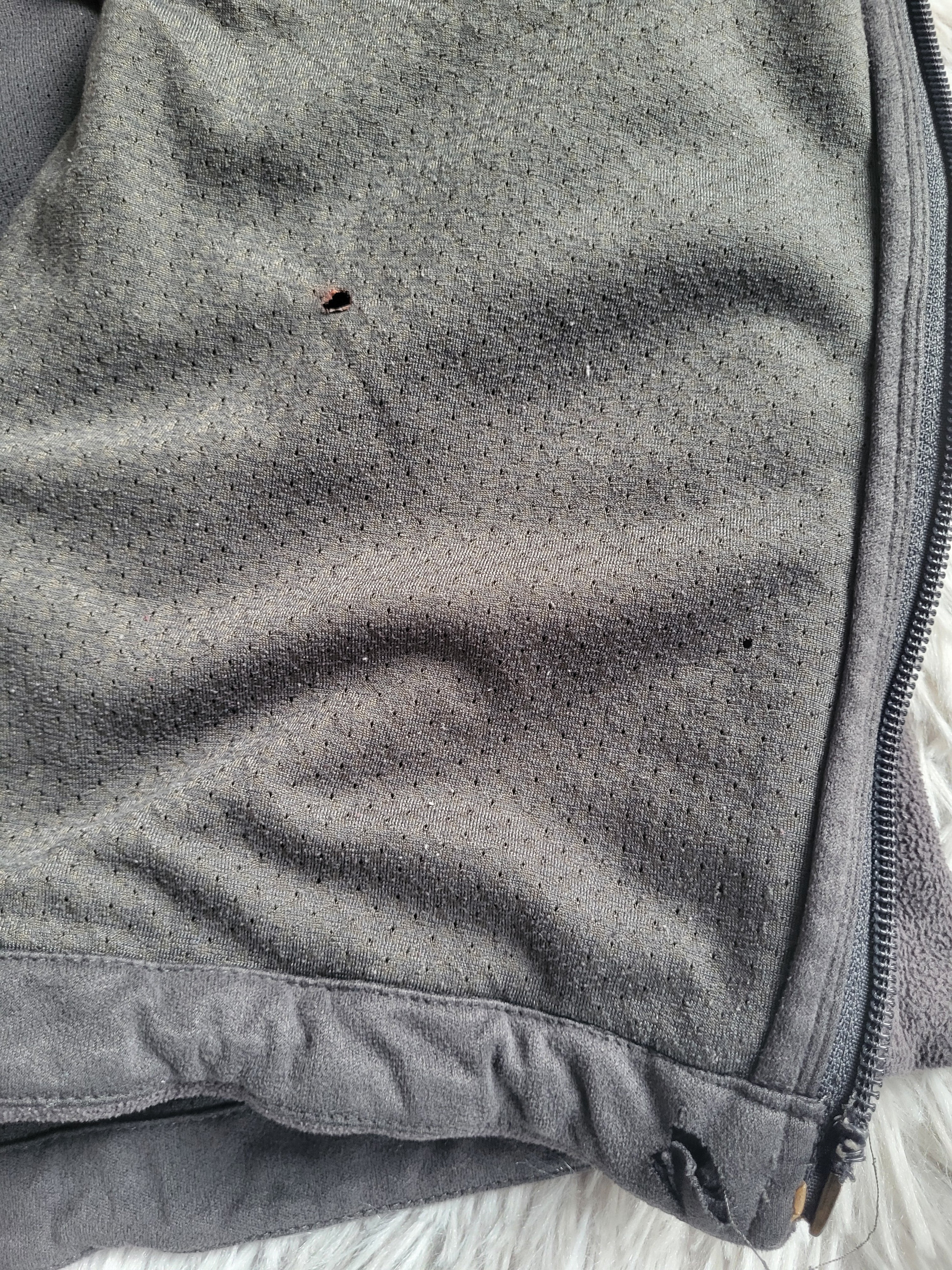 Veste Polaire The North Face WindWall – Projet Réparation / Upcycling – Taille L (Estimée)