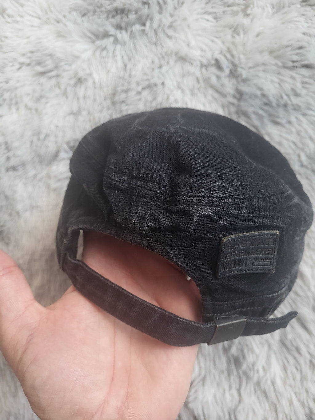 Casquette Militaire G-Star RAW GS 3301 Noir Army Cap Coton