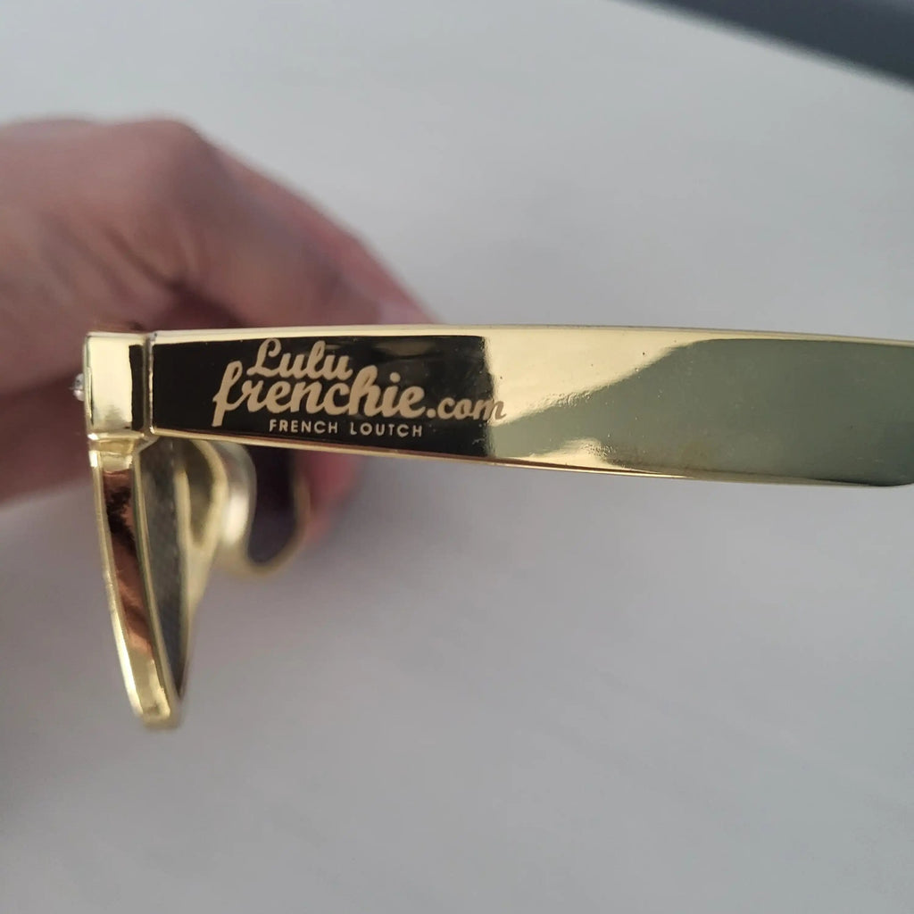 Lunettes Collector Tomorrowland x Lulu Frenchie – Édition Dorée – État Exceptionnel
