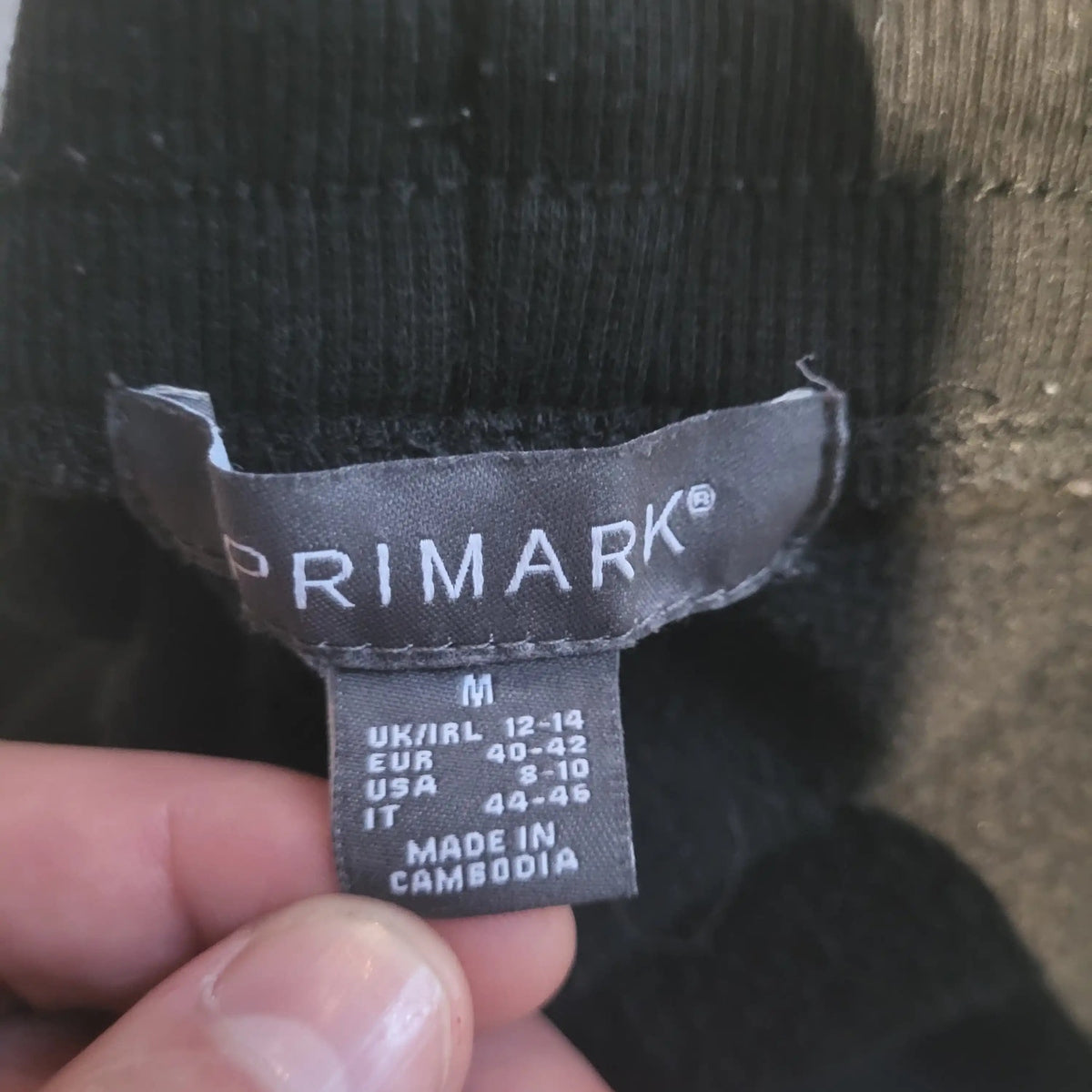 Pantalon de Jogging Basique Primark – Noir – Taille M – Confort & Loungewear