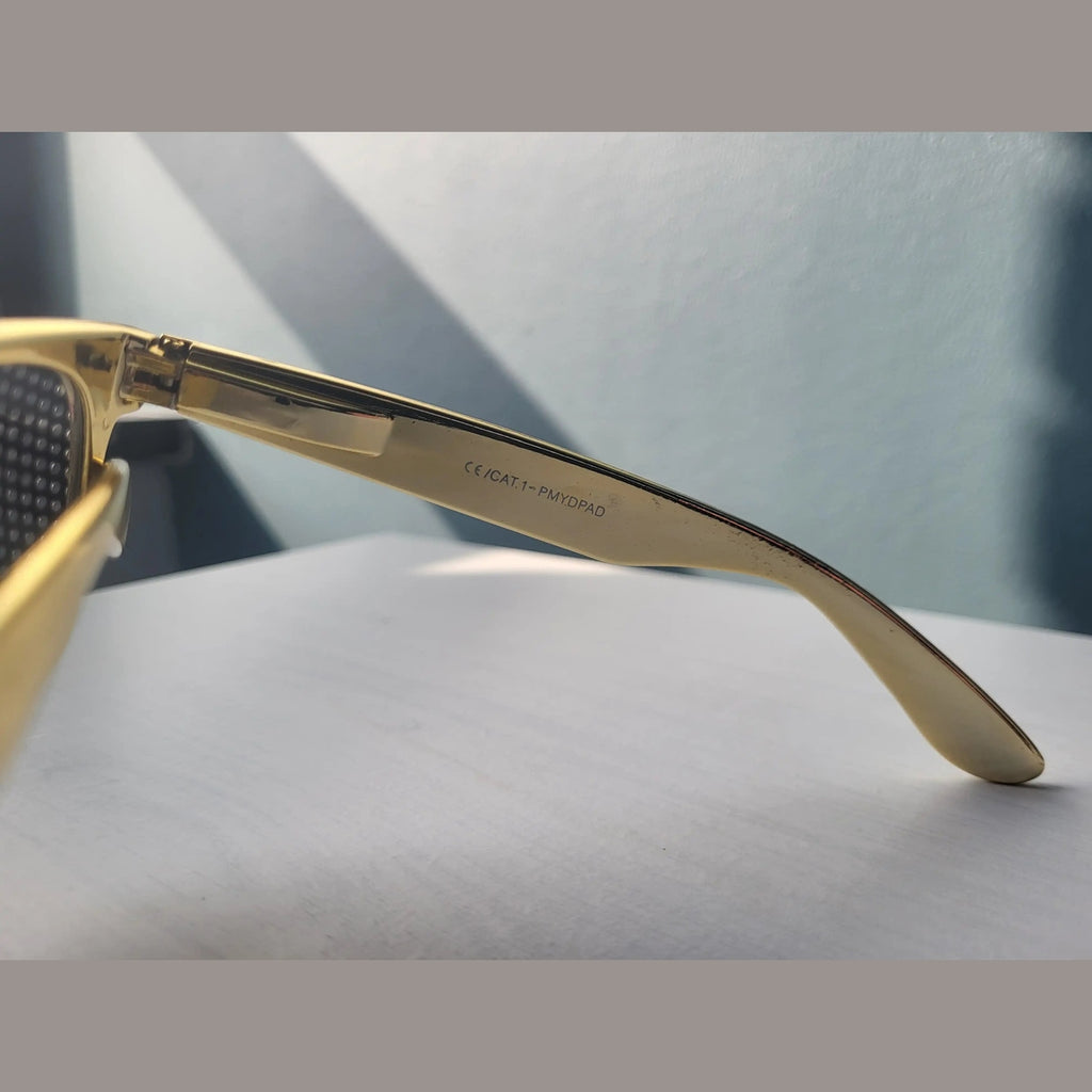 Lunettes Collector Tomorrowland x Lulu Frenchie – Édition Dorée – État Exceptionnel
