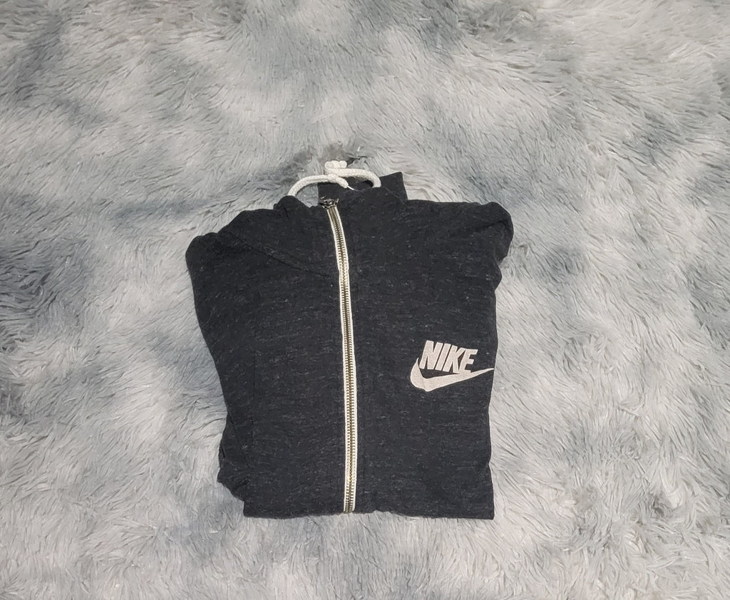 Sweat à capuche Nike Full-Zip Gris Anthracite Taille M