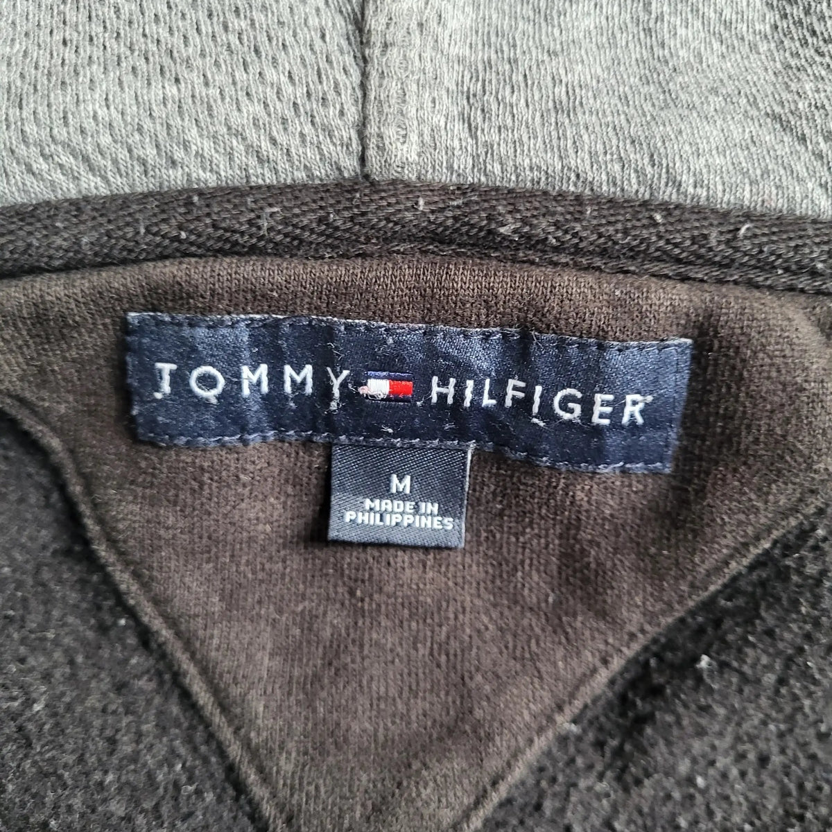 Tommy Hilfiger vintage spellout hoodie - Taille M (Unisexe)