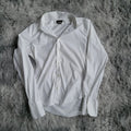 Chemise Zara Man Super Slim Fit Blanche - Taille L - Made in Spain - Coupe Ajustée