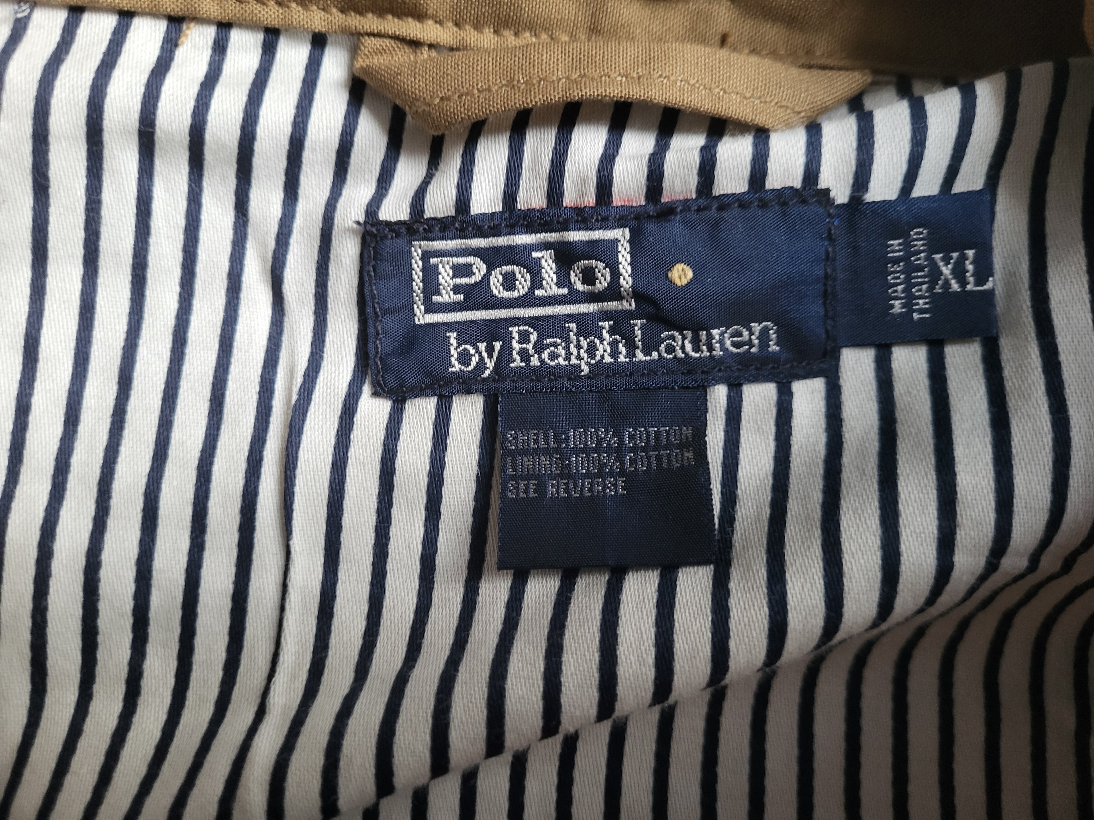 Veste Harrington Polo Ralph Lauren Homme - Beige Sablé - Coton Premium - Taille  XL - Neuf