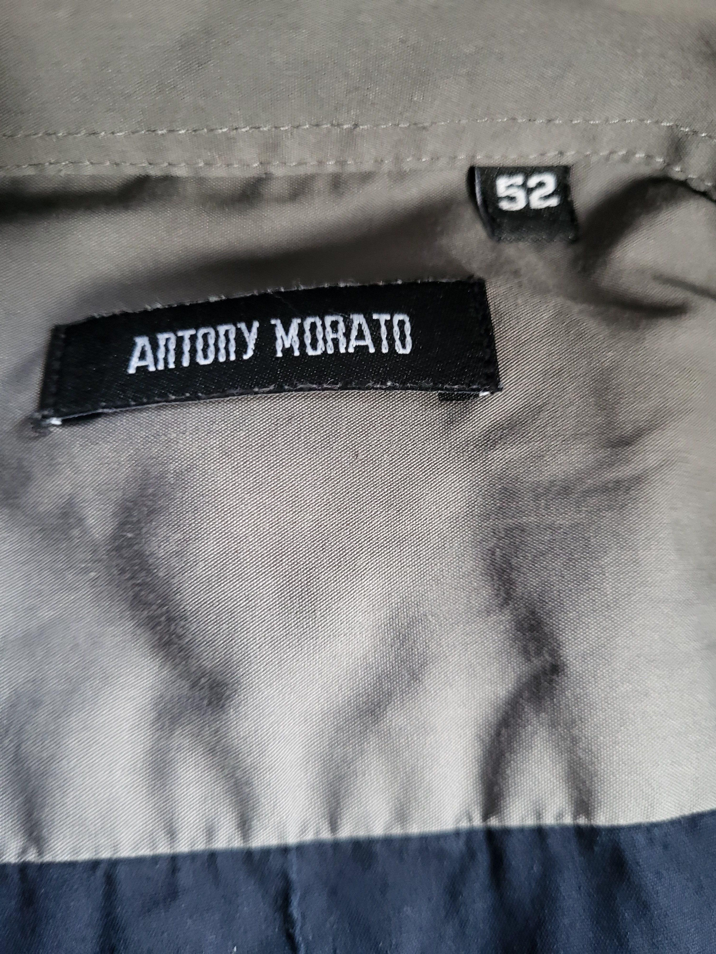 Chemise Antony Morato Napoli Navy - Slim Fit Stretch - Taille 52 (L) - Design Italien Chic