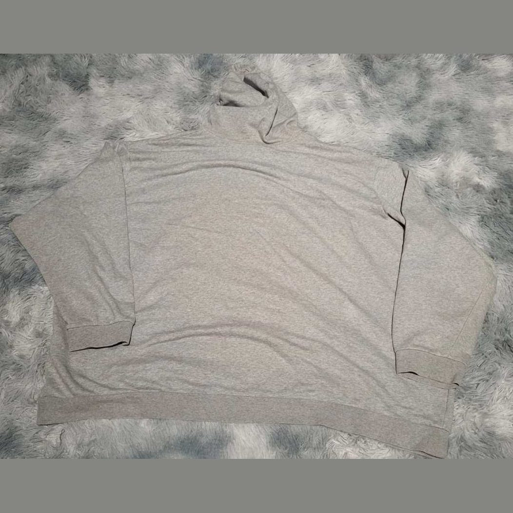 Pull à col roulé gris, taille XL, sans marque visible, Fripes Sélect
