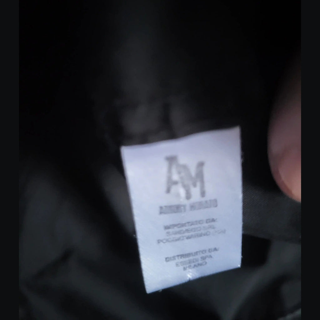 Veste noire, marque ANDREY MILANO, taille non visible, Fripes Sélect
