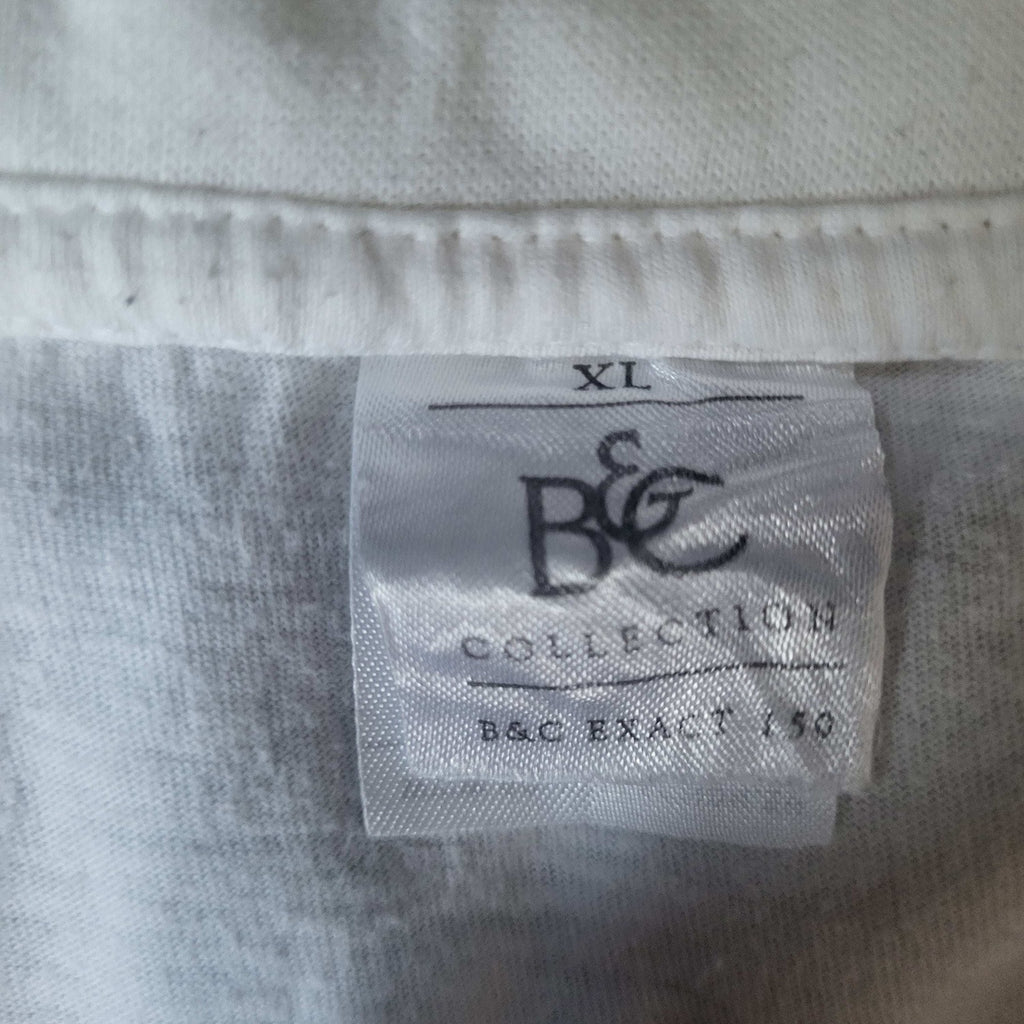 T-shirt blanc B&C Collection taille XL Fripes Sélect