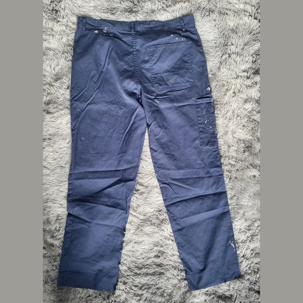 Pantalon de Travail Professionnel GARY – Robuste – Taille L (50 NL-D) – Bleu de Travail – Workwear Patiné