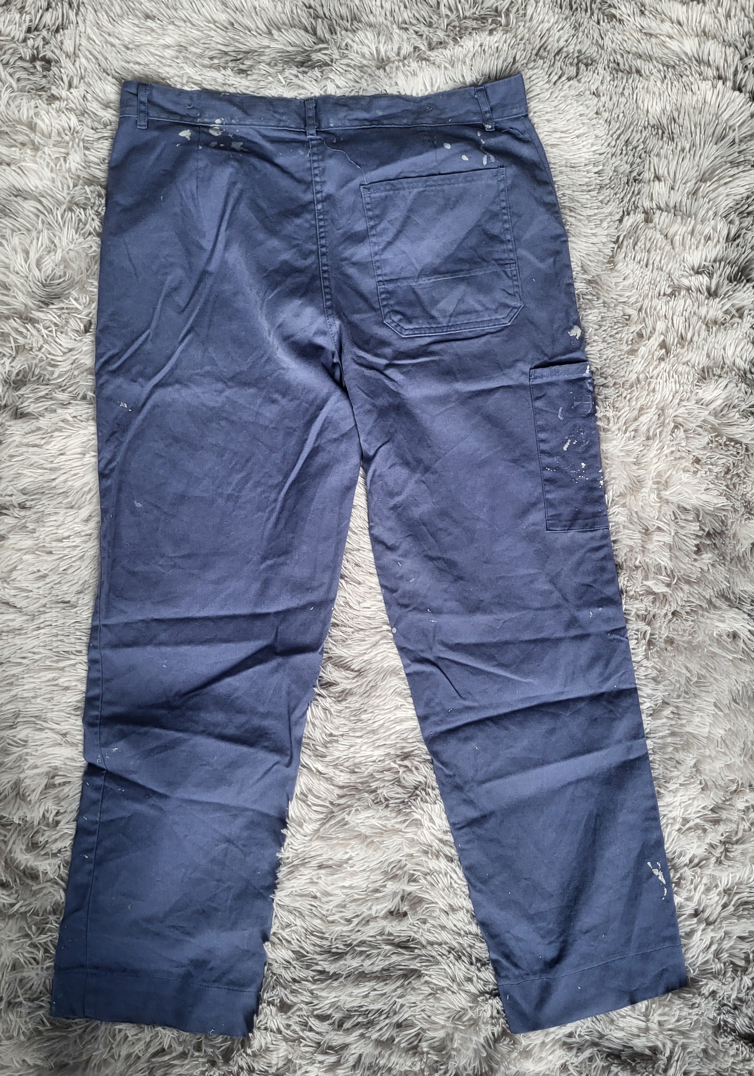 Pantalon de Travail Professionnel GARY – Robuste – Taille L (50 NL-D) – Bleu de Travail – Workwear Patiné