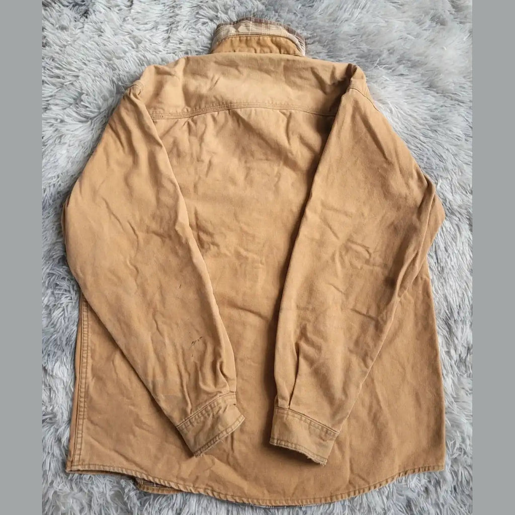 SURCHEMISE VINTAGE L.L. BEAN 90s - Made in Canada - Style Workwear "Used"