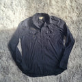 Chemise Diesel S-EBBE-PATCH Noir Anthracite - Taille L - Style Military Workwear Zip