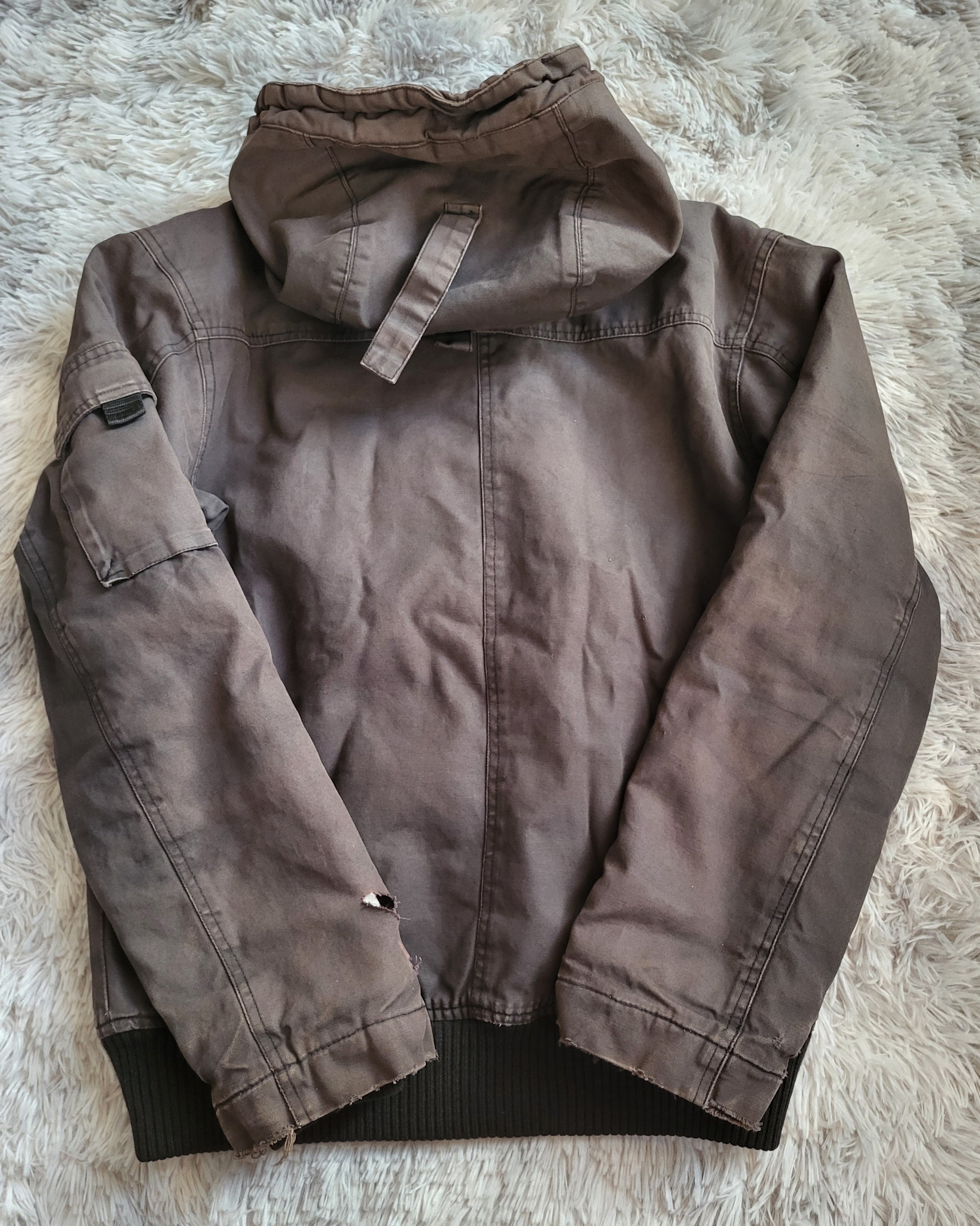 Veste H&M Divided Marron - Coupe Bomber/Utility - Style Gorpcore - Taille S