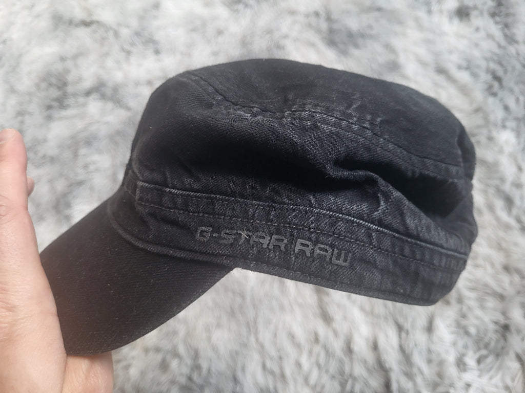 Casquette Militaire G-Star RAW GS 3301 Noir Army Cap Coton