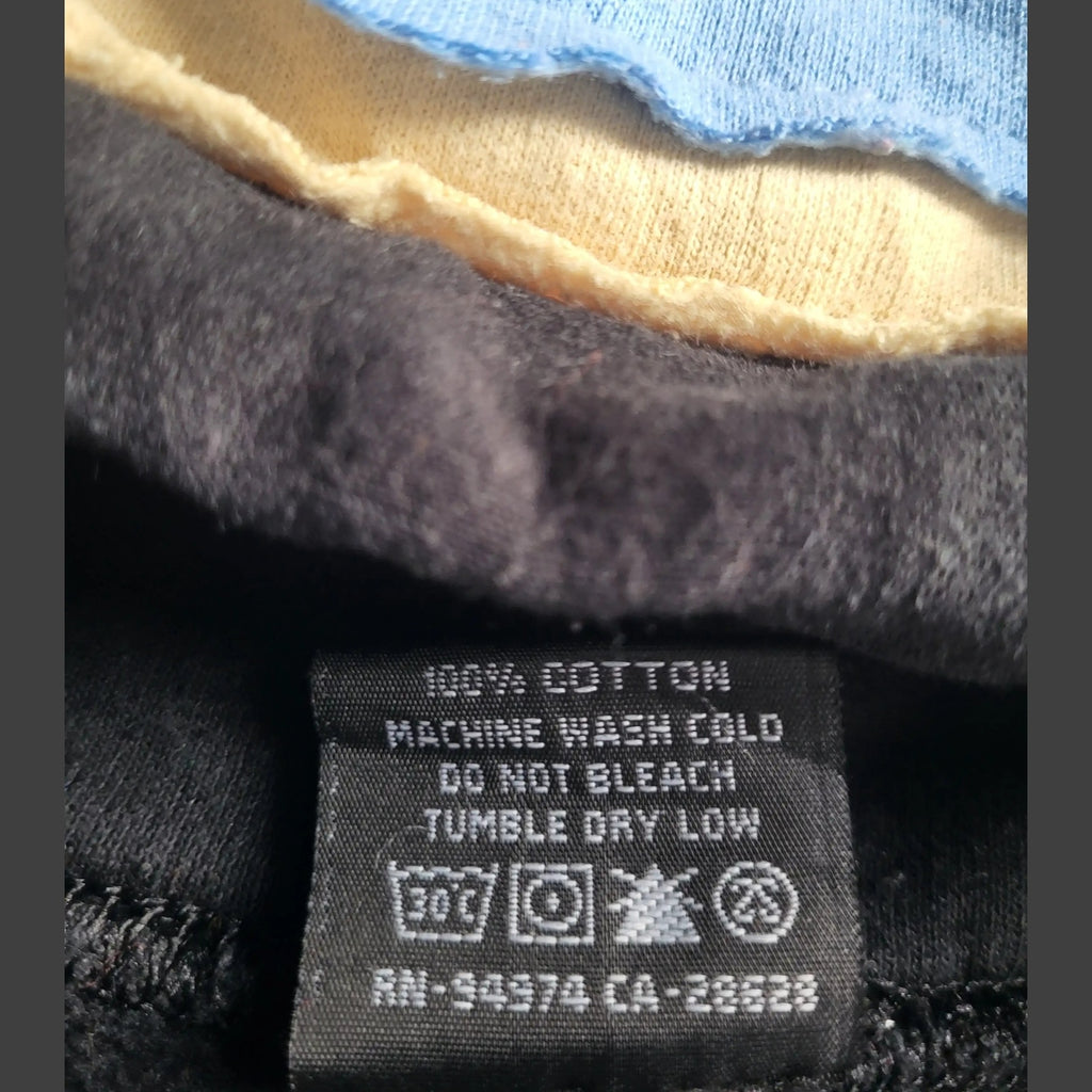 Sweat-shirt noir, taille non visible, marque non visible, coton, Fripes Sélect